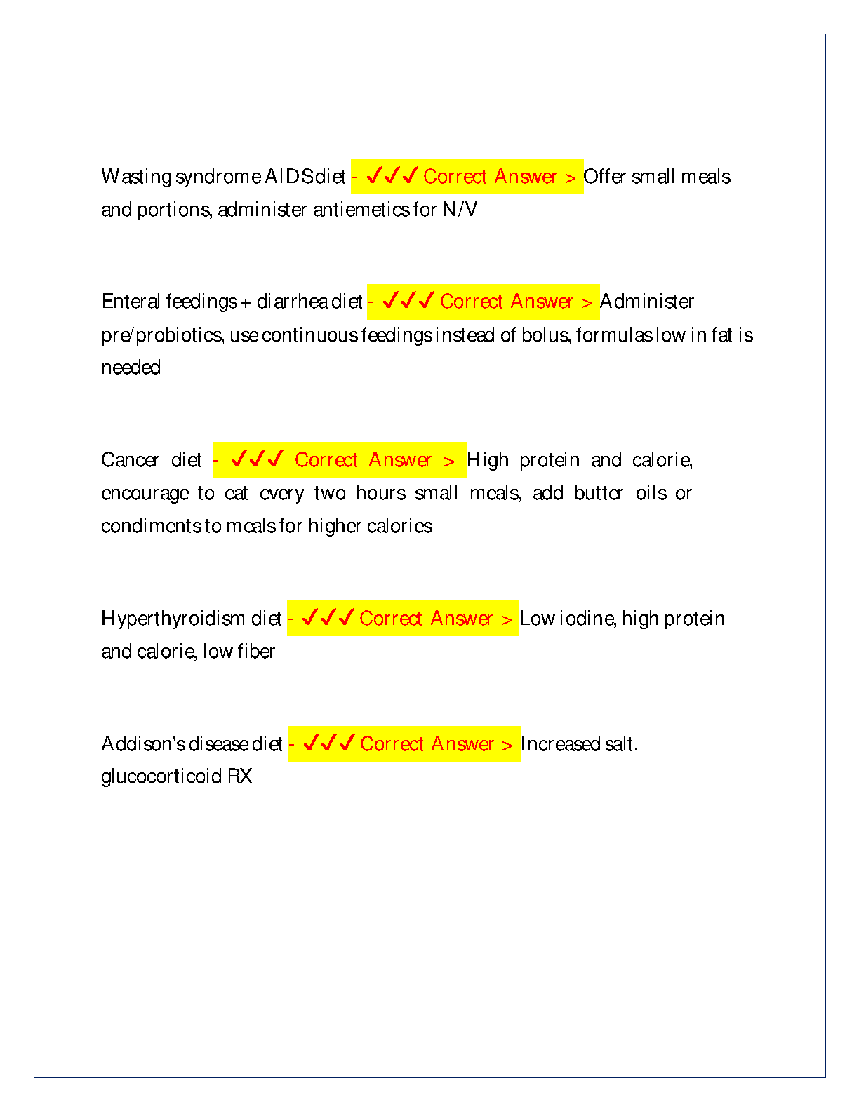 WGU D440 Nutrition Exam Prep 2025 Study Guide & Answers