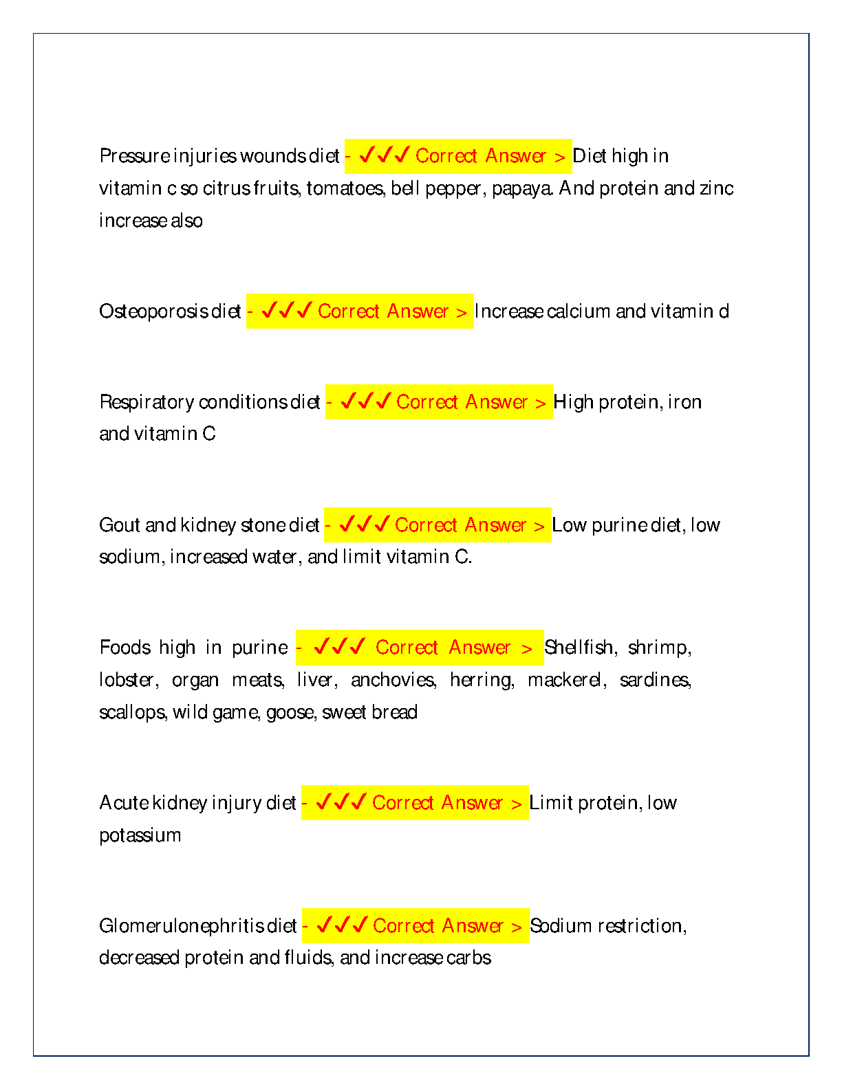 WGU D440 Nutrition Exam Prep 2025 Study Guide & Answers IMG-3