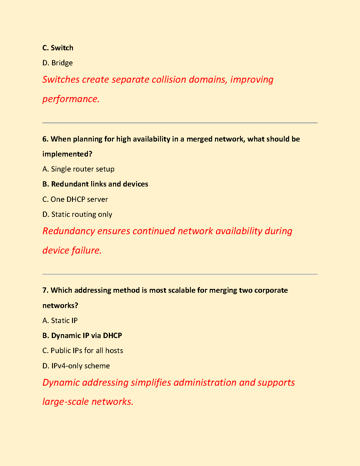 WGU D482 Task 1 Exam Elaboration & Network Merger Guide 2025 IMG-3
