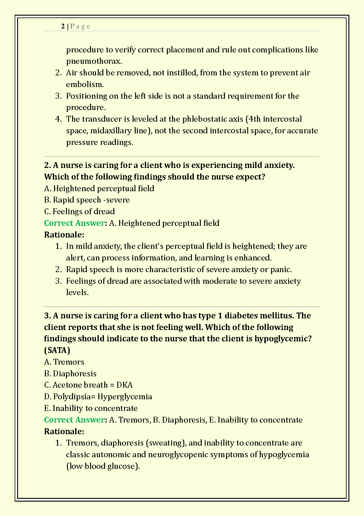ATi Vati RN Predictor 2026 NGN Test Bank With Answer Key