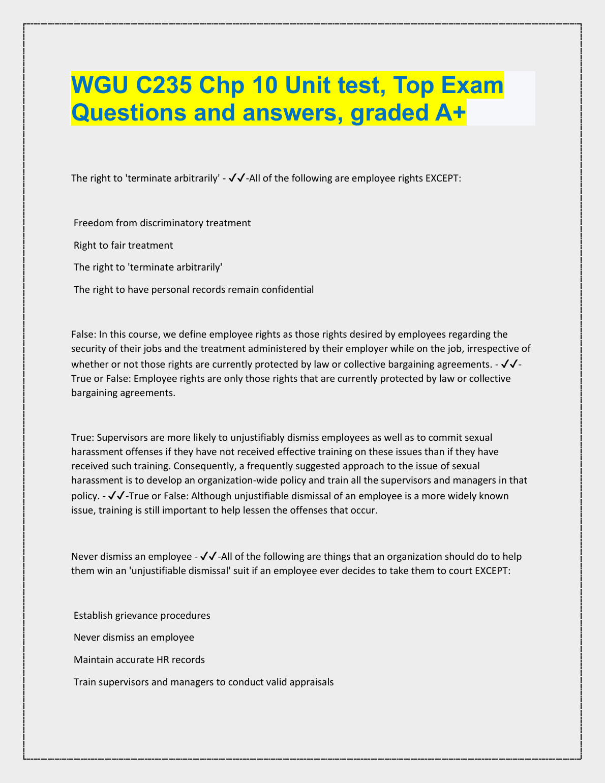 WGU C235 Chapter 10 Study Guide & Exam Q&A IMG-1