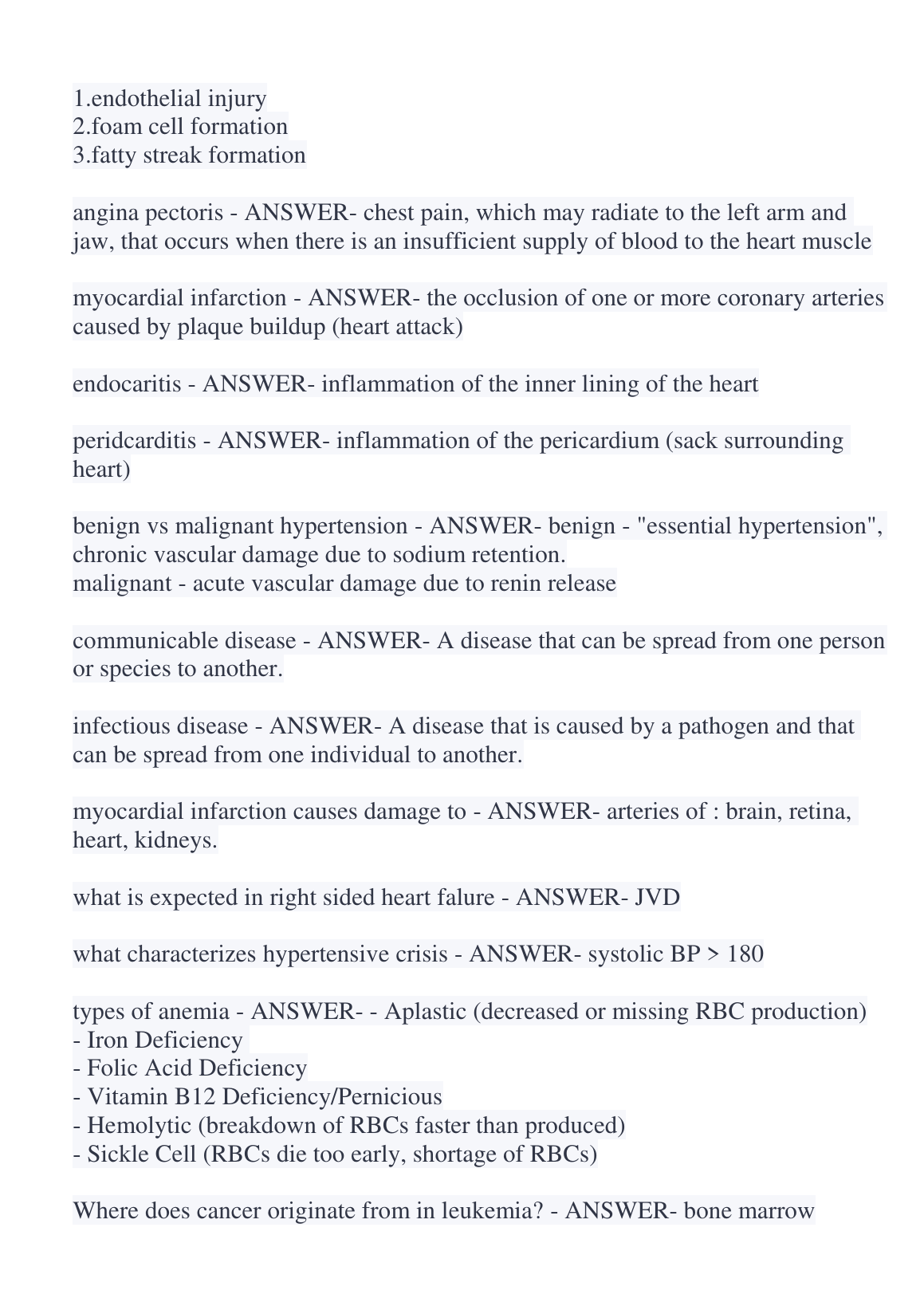 WGU D236 Pathophysiology Exam Questions and Answers IMG-3