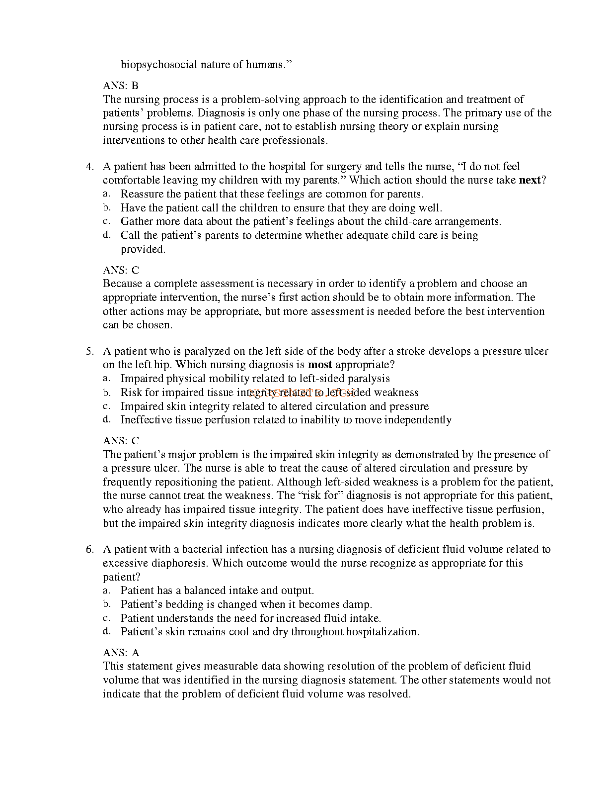 Lewis Med-Surg Nursing Test Bank 2026/27 IMG-3