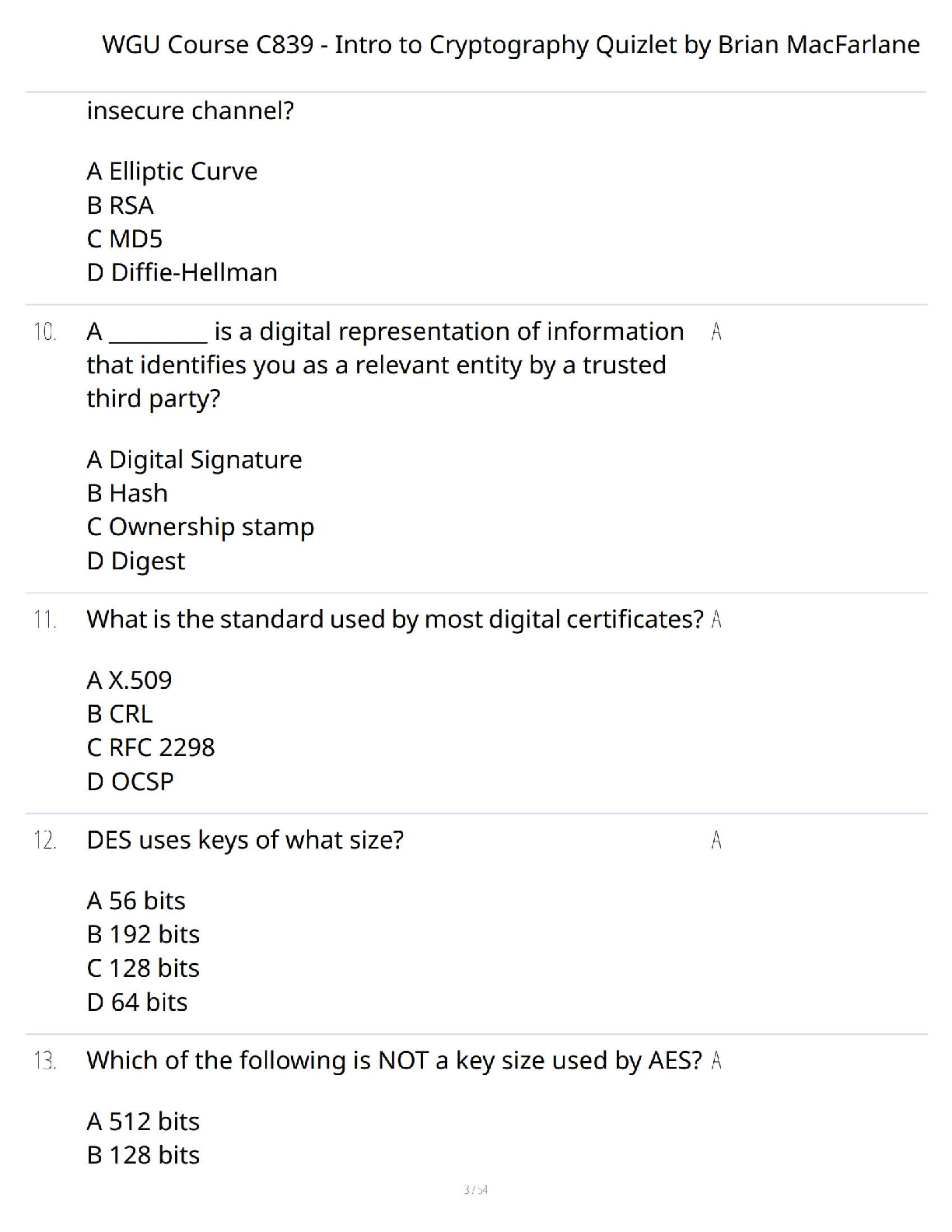 WGU C839 Crypto Test Bank 2024-2025 Q&A Guide IMG-3