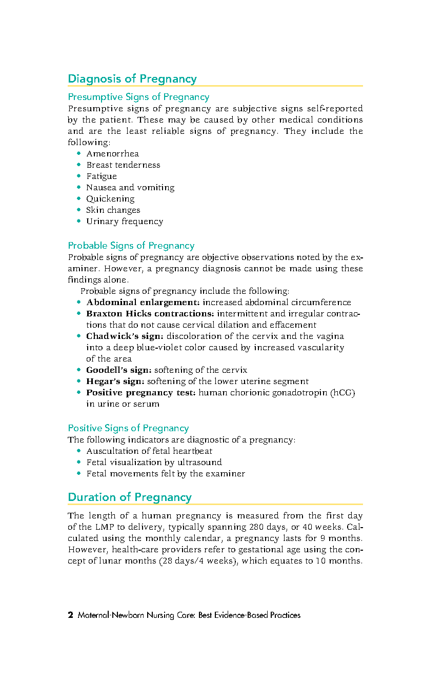 Normal Pregnancy Nursing Study Guide Ricci 2026/27