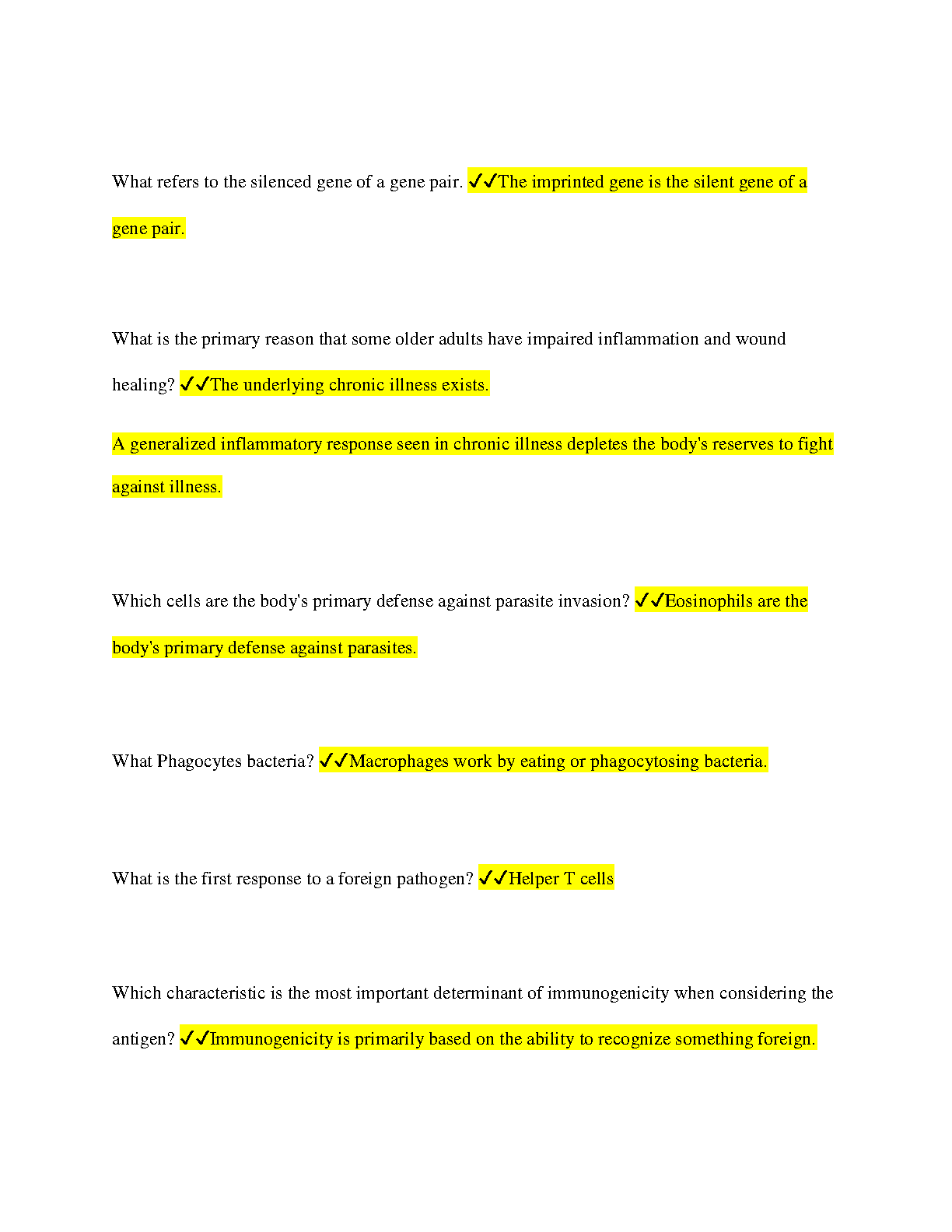WGU D115 Advanced Pathophysiology Master Set Study Guide IMG-3