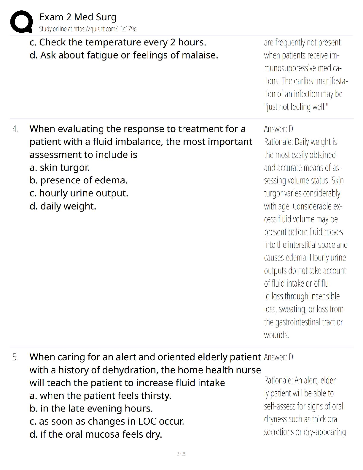 Medical-Surgical Nursing Test Bank 12th Ed