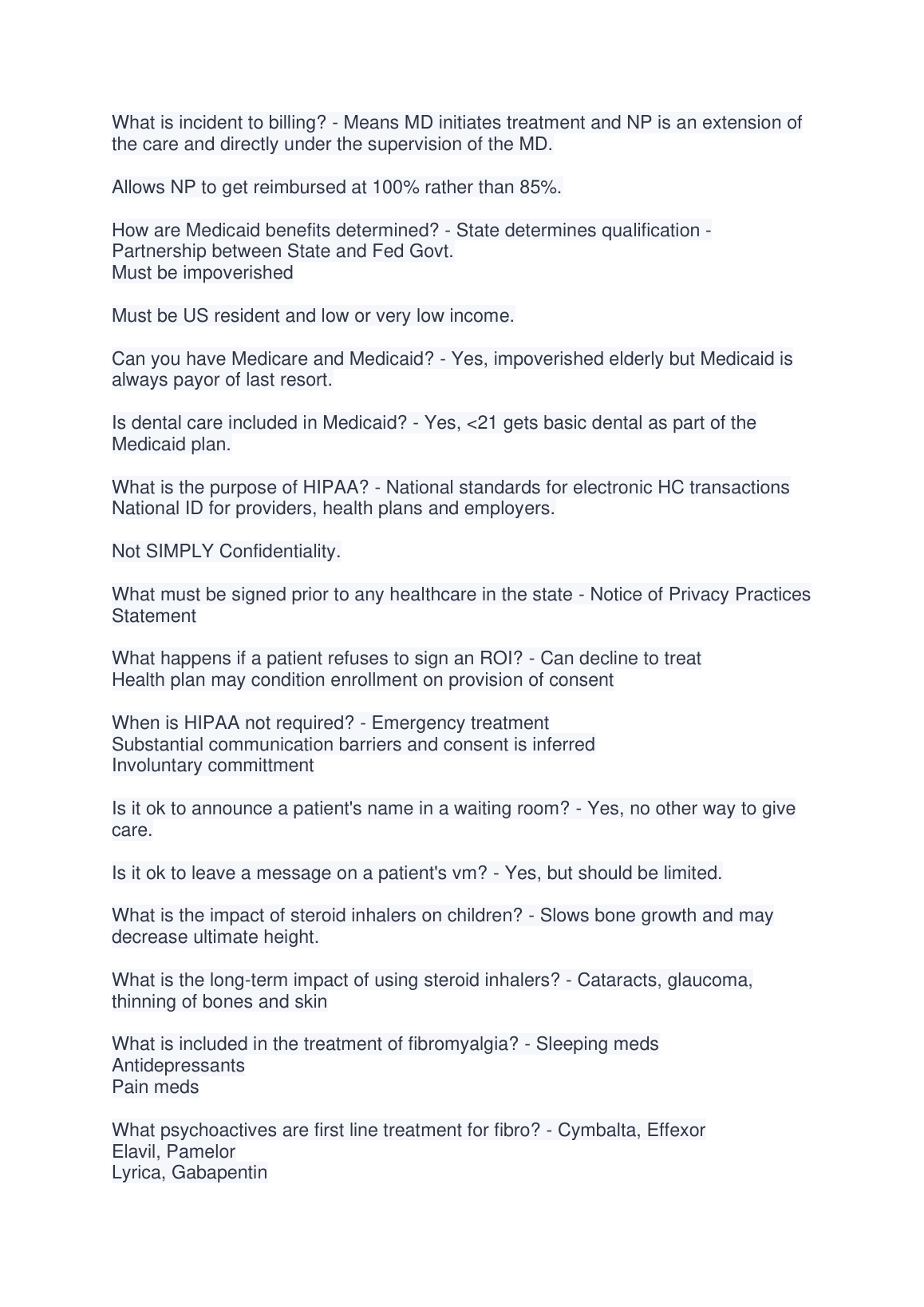 PMHNP ANCC Exam Study Guide 2026/27