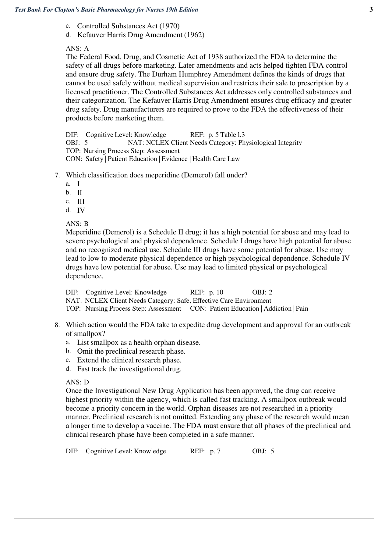 Clayton’s Basic Pharmacology for Nurses, 19th Edition IMG-3