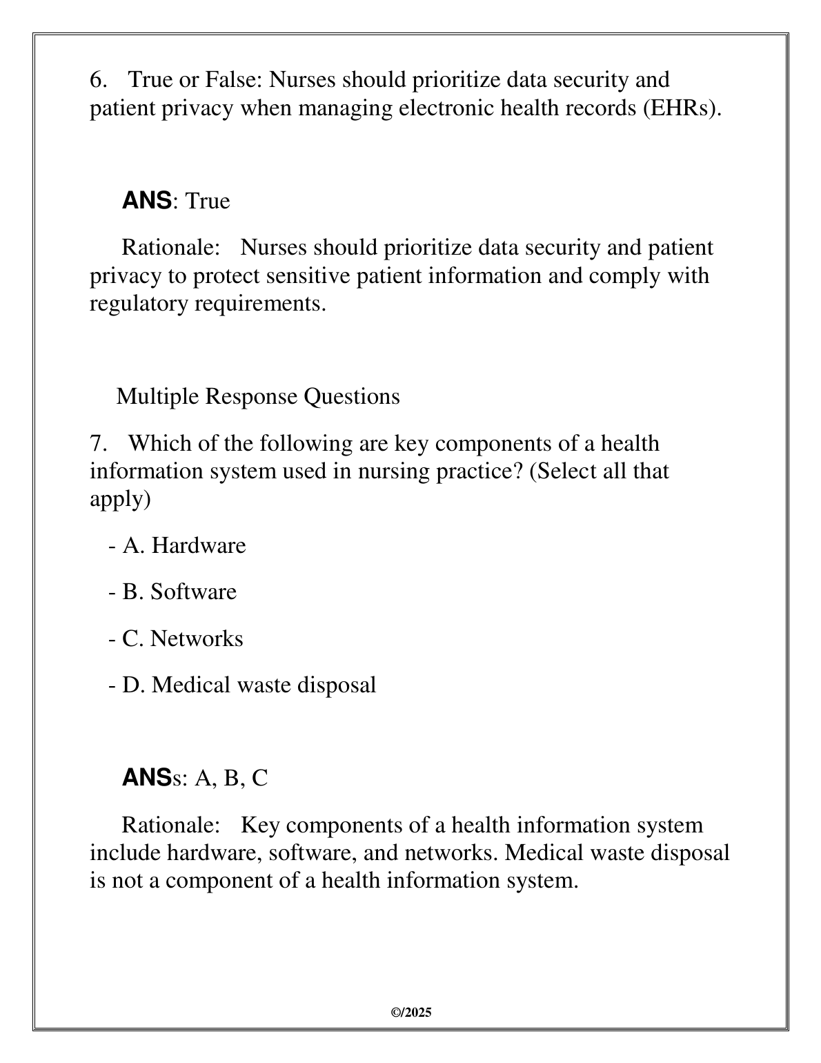 WGU D220 NURS 3620 IT in NP OA Test Bank and Answers IMG-1