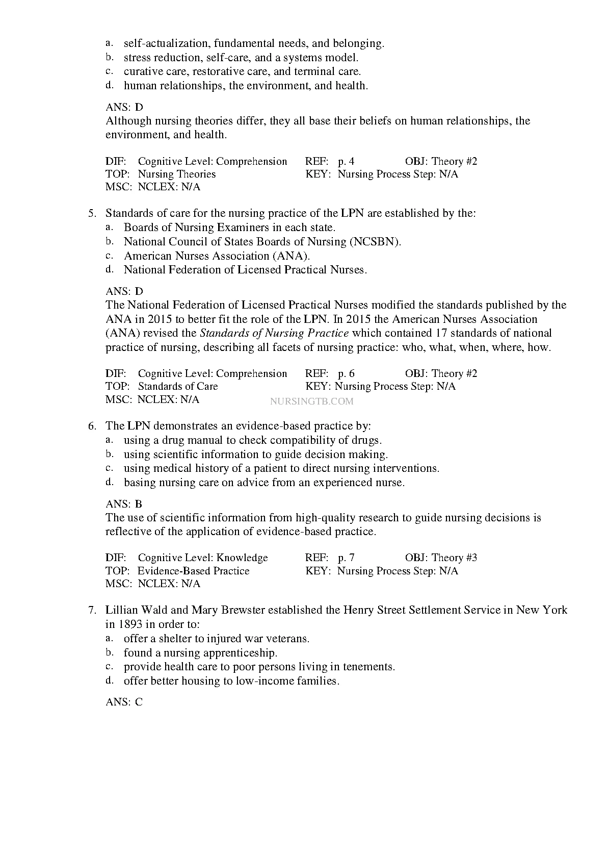 Nursing Fundamentals 6e Test Bank 2027 Ace Exams IMG-3
