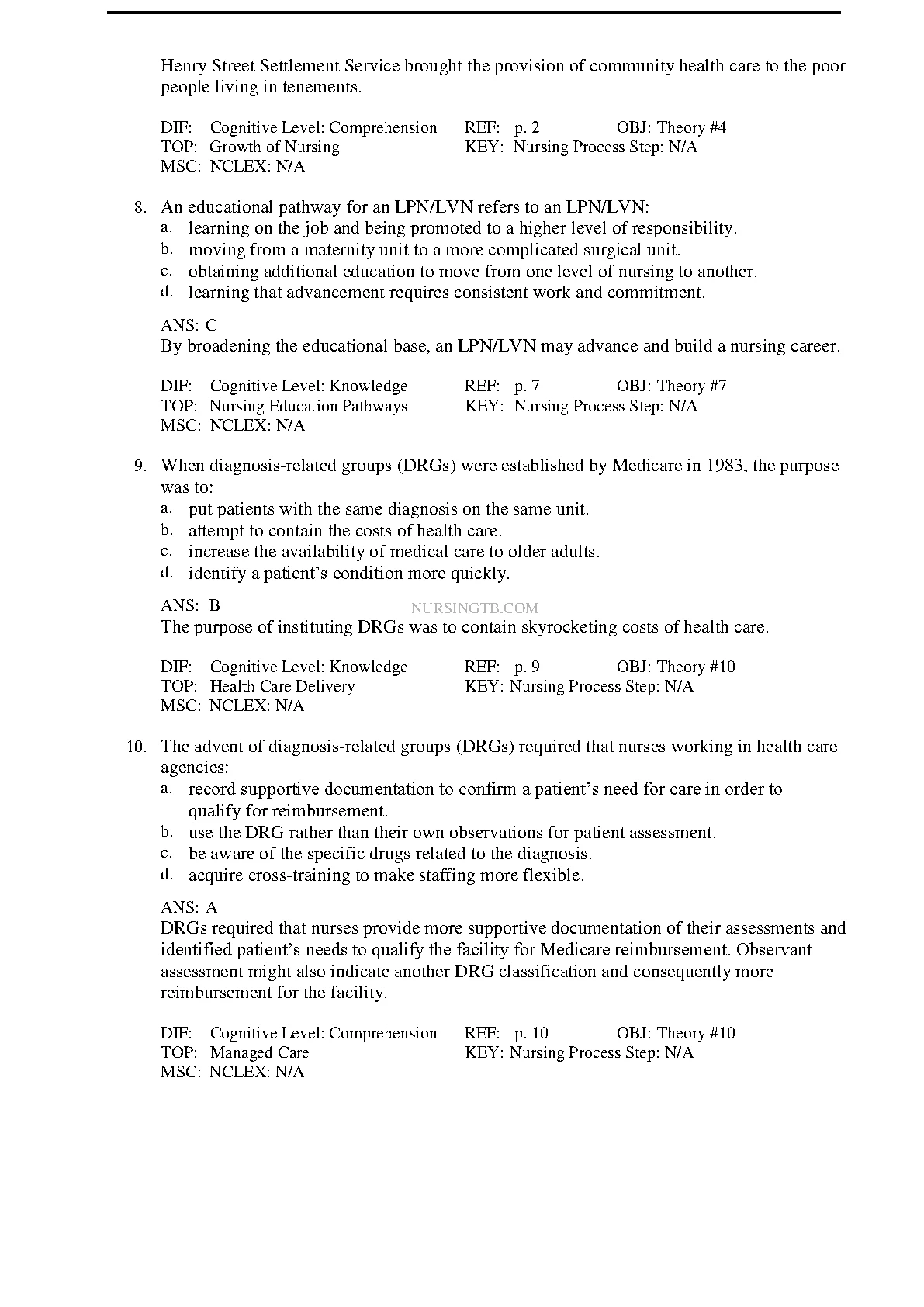 Nursing Fundamentals 6e Test Bank 2027 Ace Exams IMG-4