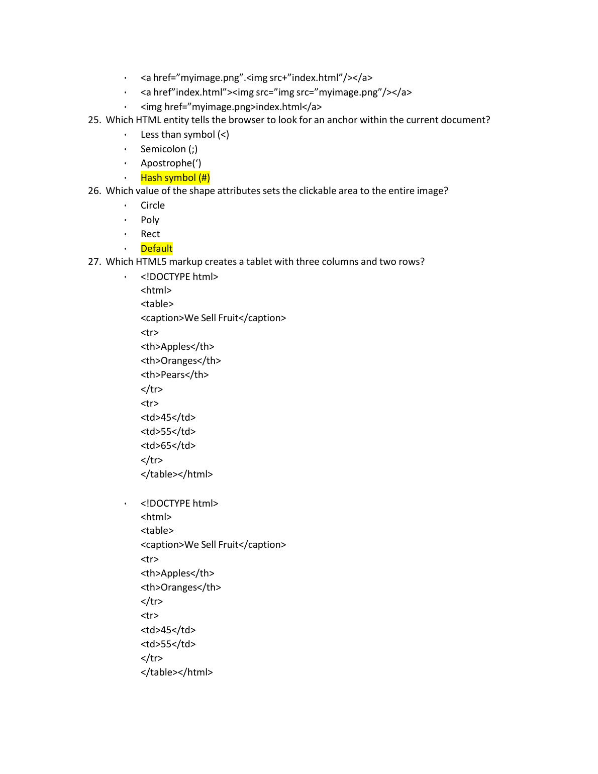 WGU C799 Web Dev Final Exam Qs A's 2023-24 Study Guide