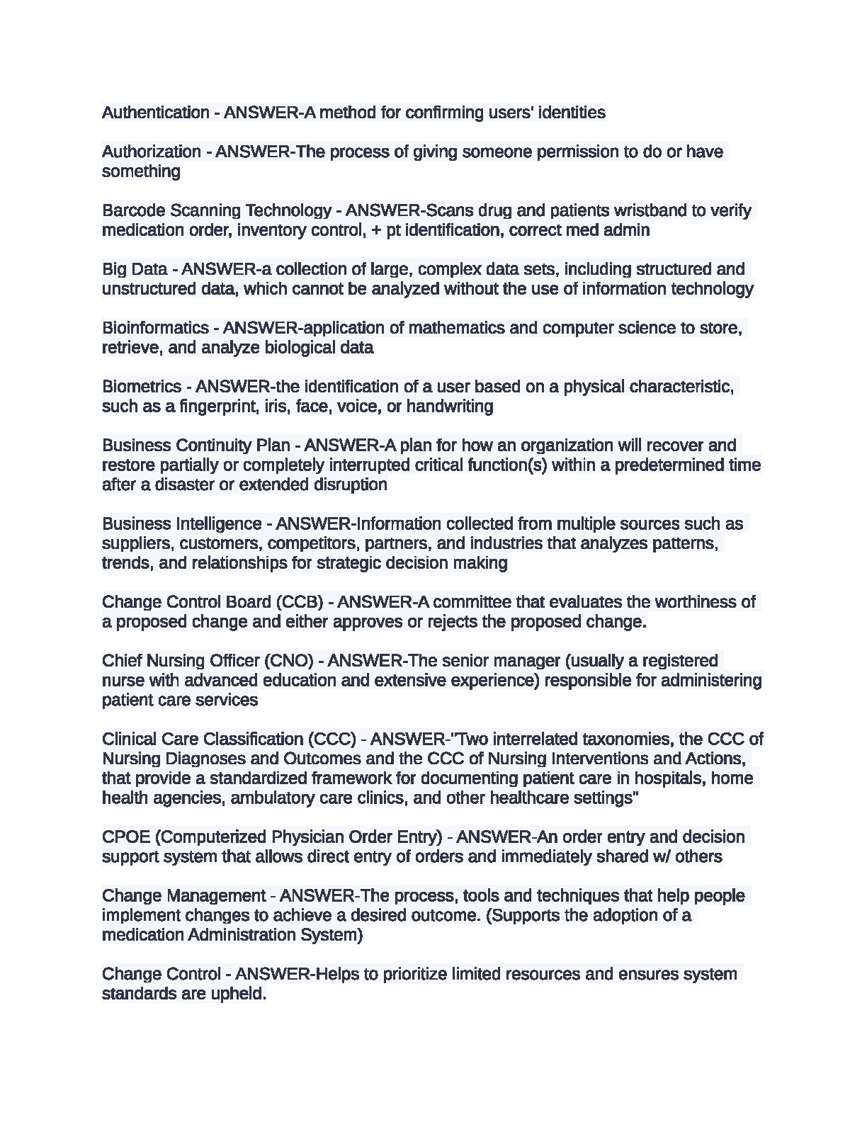 WGU D220 Informatics Test Bank 2025-2026 Edition