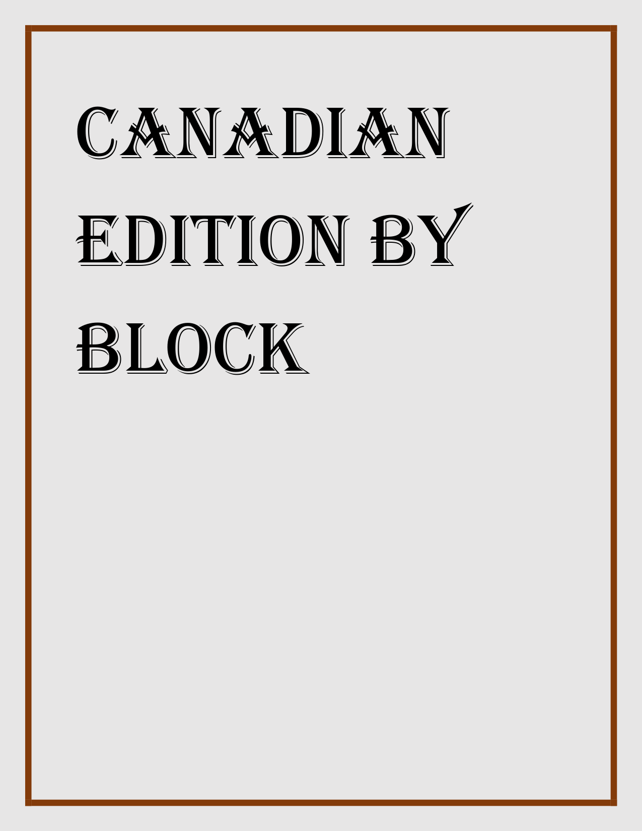 Foundations of Financial Management 10th Canadian Edition