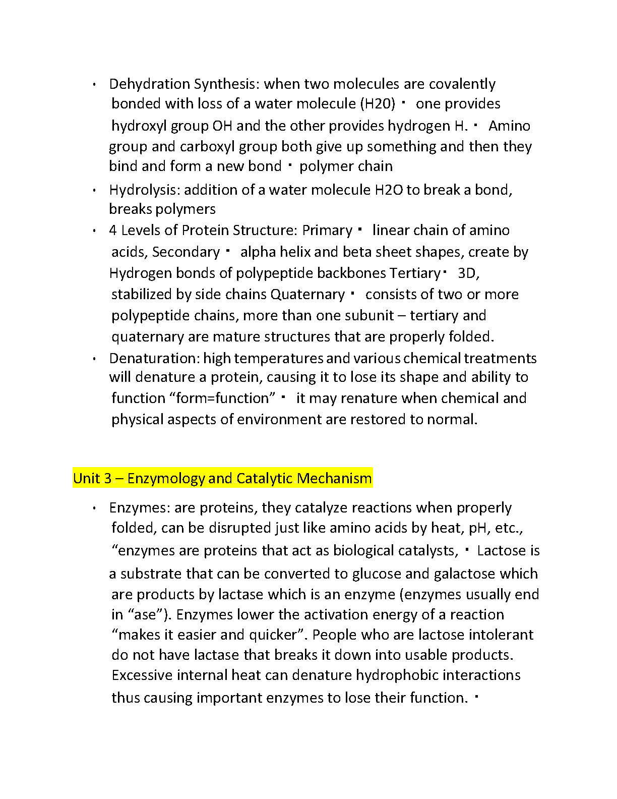 WGU C785 Biochemistry Study Guide 2024/25