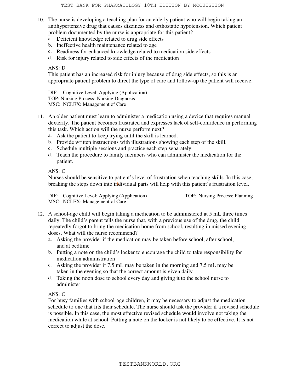Pharmacology: A Patient Centered Nursing Process Approach IMG-1