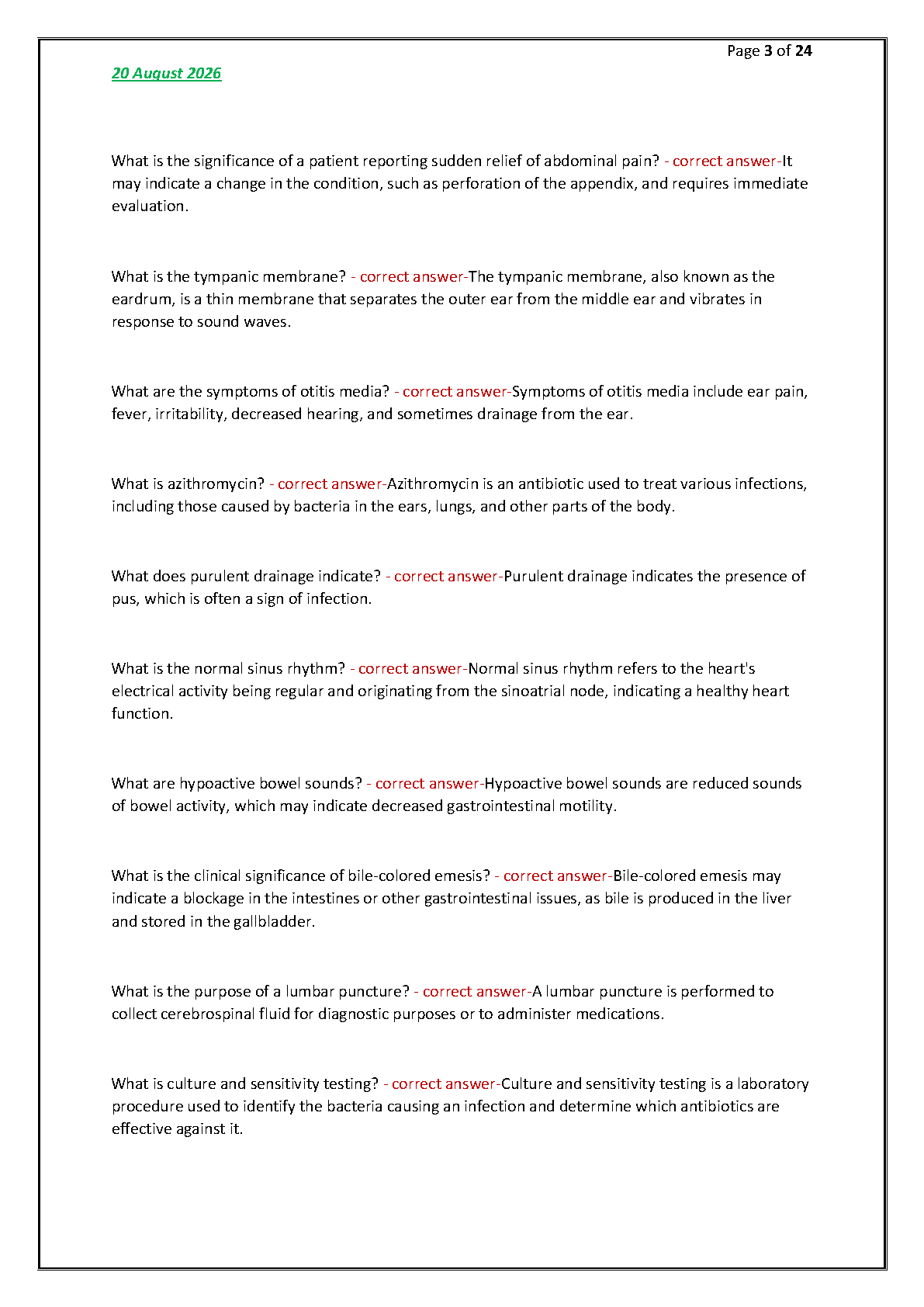 Nursing Emergency & Post-op Test Bank 250 Qs 2026/27 IMG-3