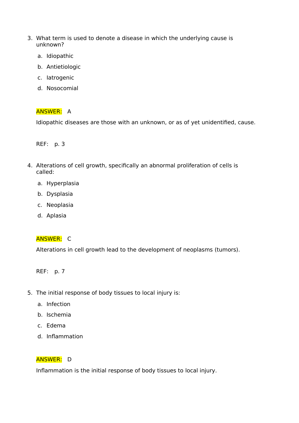 Radiographic Pathology Test Bank 7e 2026/2027 IMG-1