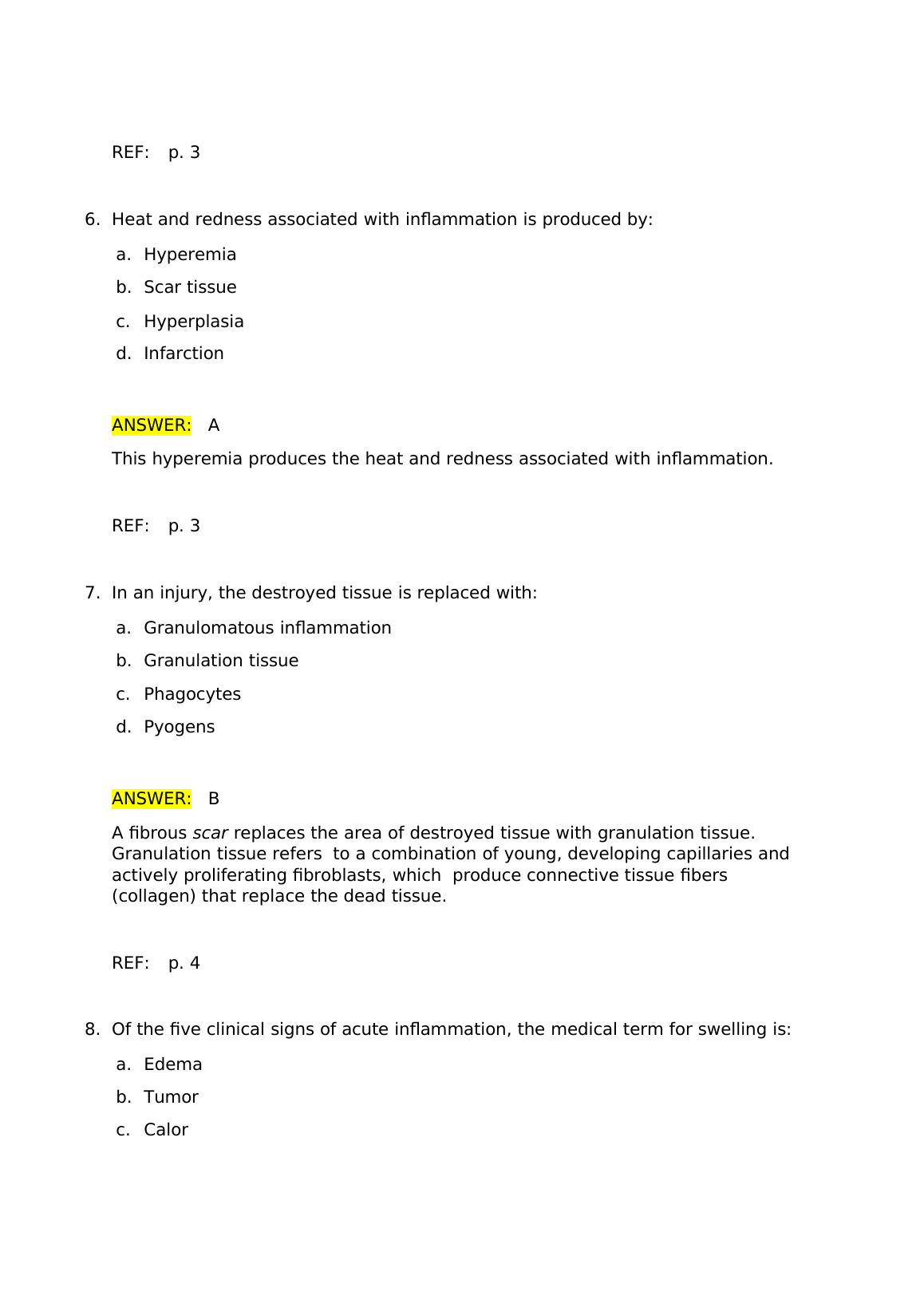 Radiographic Pathology Test Bank 7e 2026/2027