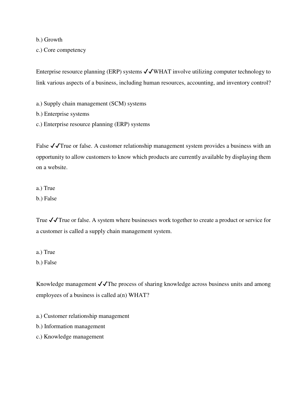 WGU C724 ISM Unit 2 Module 1 Revision Summary IMG-1