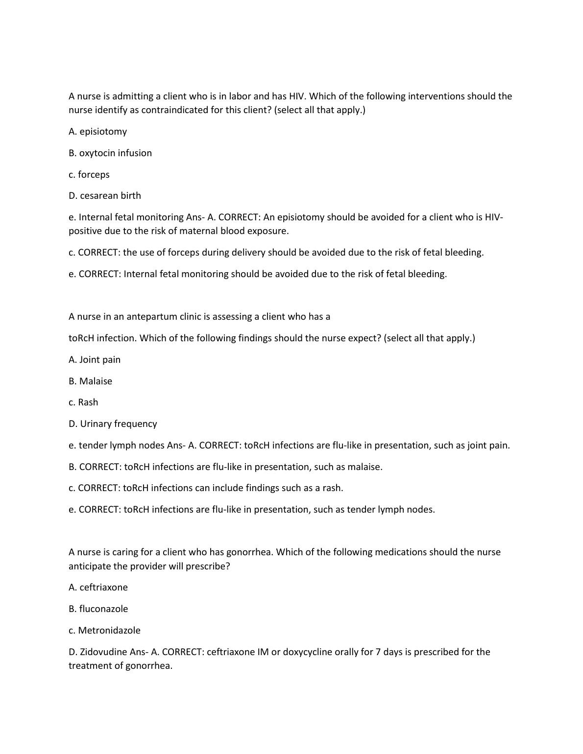 Maternity ATI Capstone Exam Prep 2026-27 IMG-3