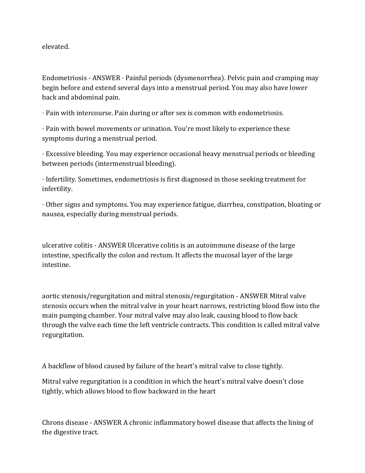 WGU Patho D236 Study Guide With Answers 2023/2024 IMG-1