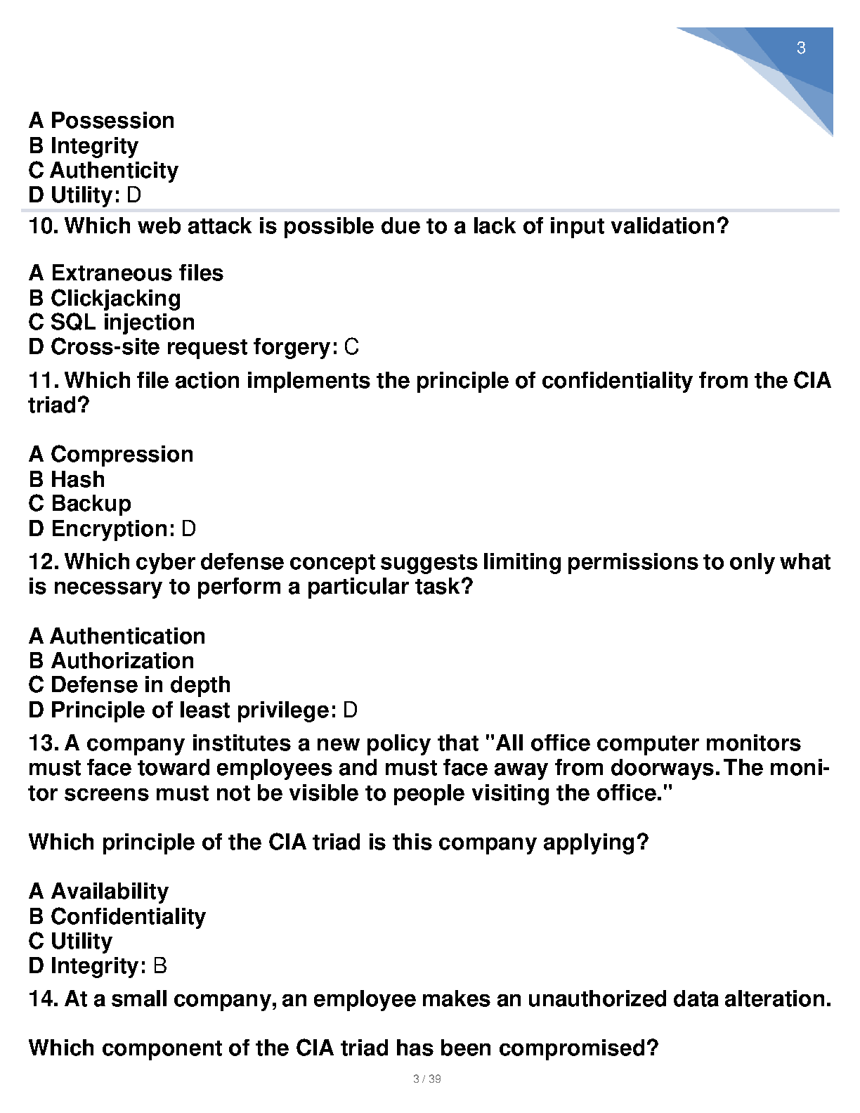 WGU C836 Info Security Exam Q&A 2023-2024 Guide IMG-3
