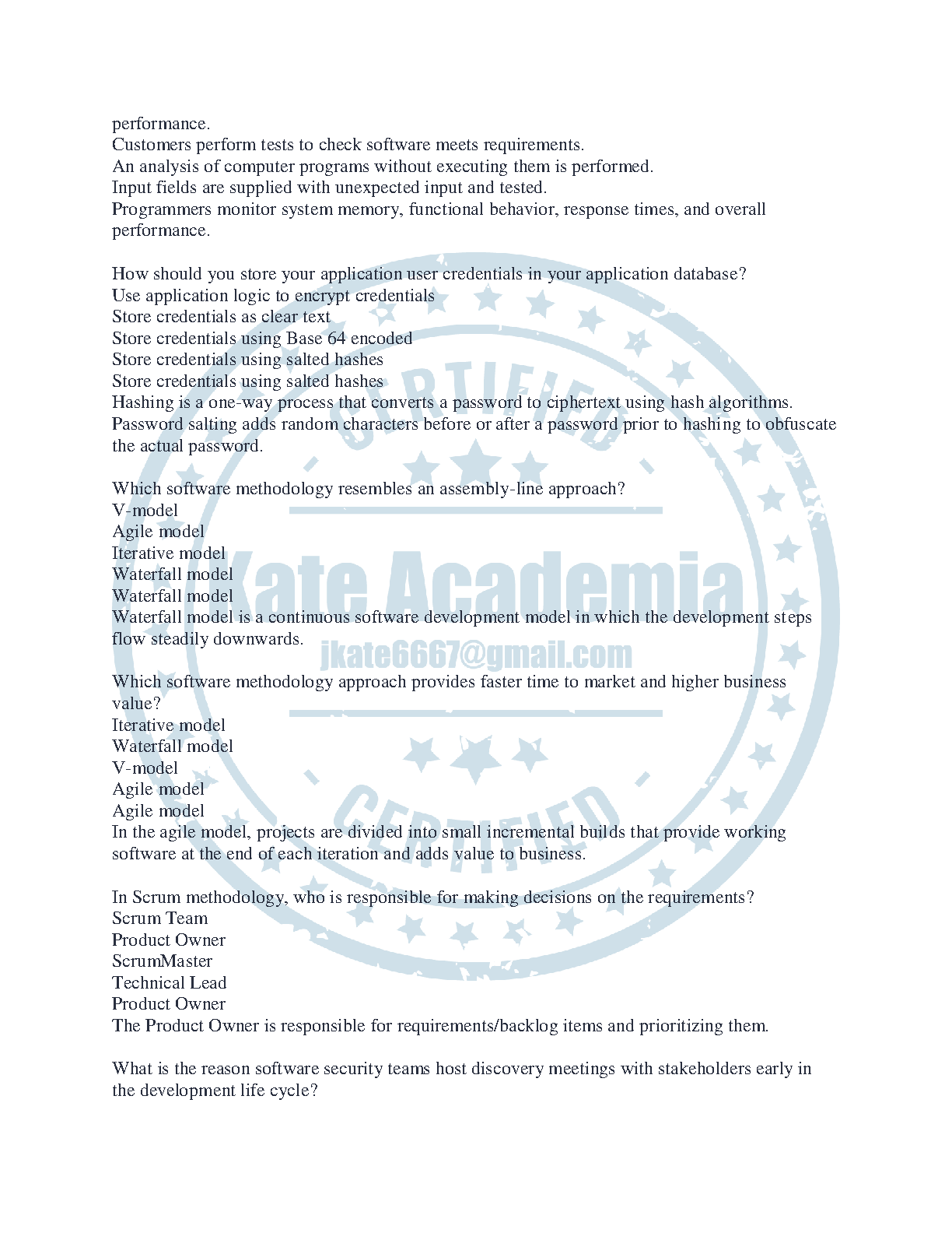 WGU D487 OA Exam Questions and Verified Answers Guide