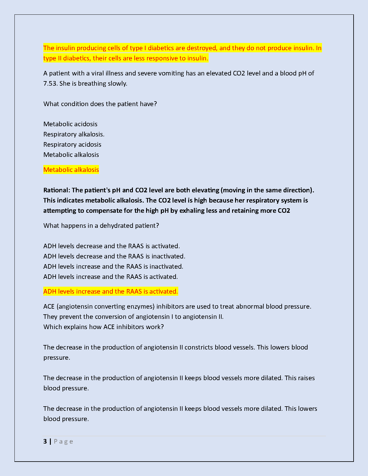 WGU D236 Pathophysiology Final Exam Study Guide and Answers IMG-3