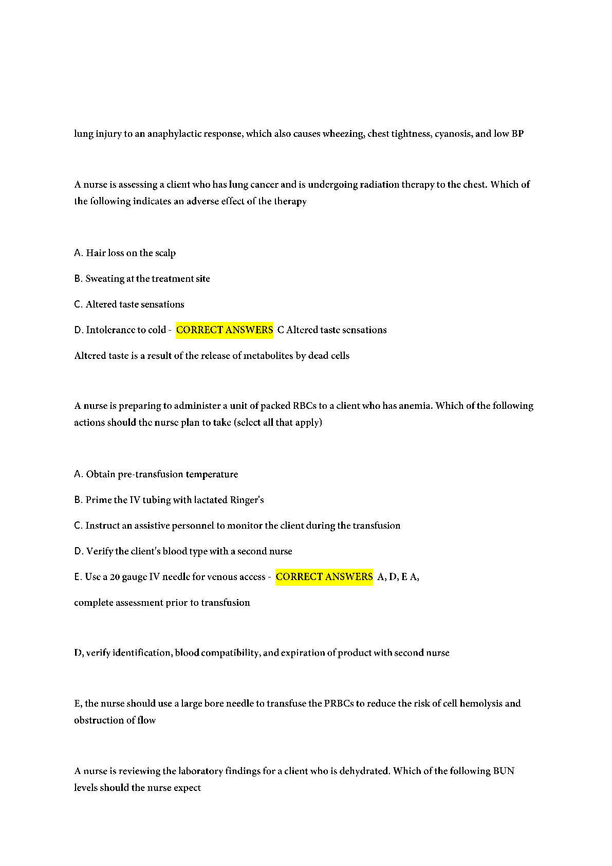 NCLEX Med Surg ATI Capstone Practice Qs A's 2026/27 Guide IMG-3