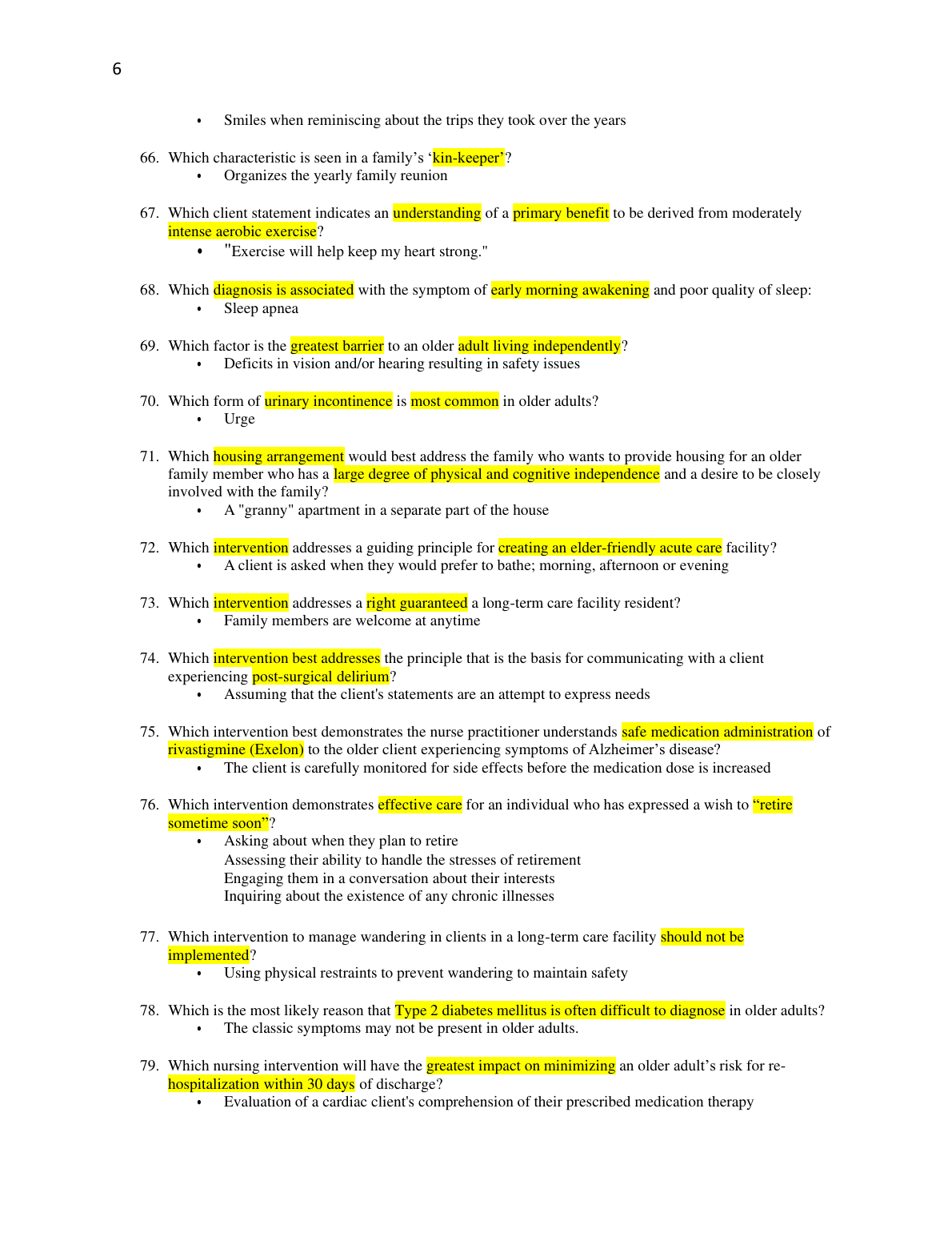 Chamberlain NR 601 Final Exam Qs & As IMG-3