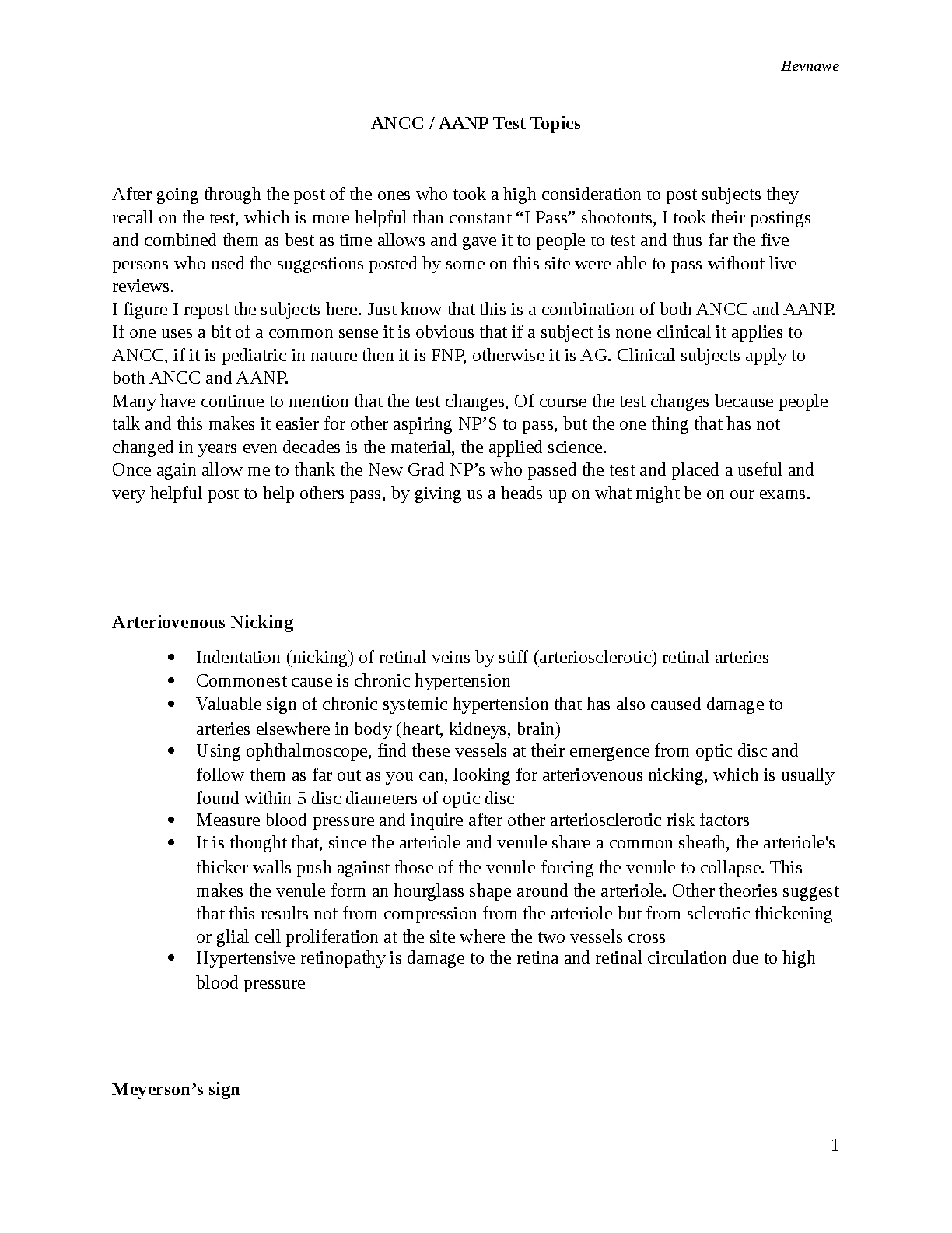 ANCC AANP Study Guide 2026/27
