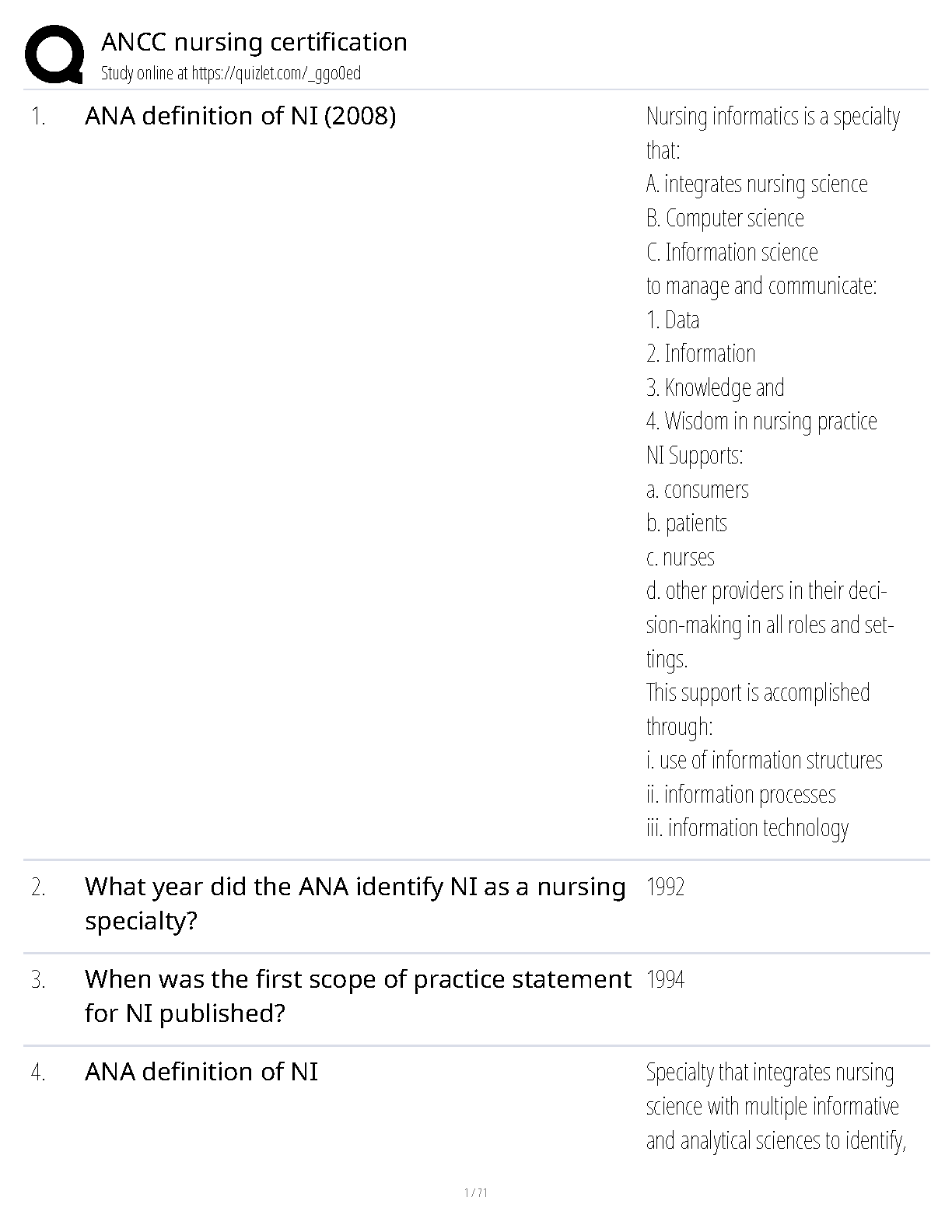 Nursing Informatics RN-BC Exam Prep 2027 Guide & Questions IMG-1
