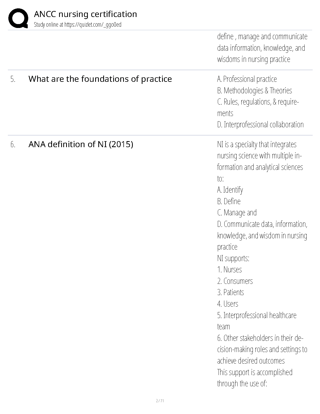 Nursing Informatics RN-BC Exam Prep 2027 Guide & Questions
