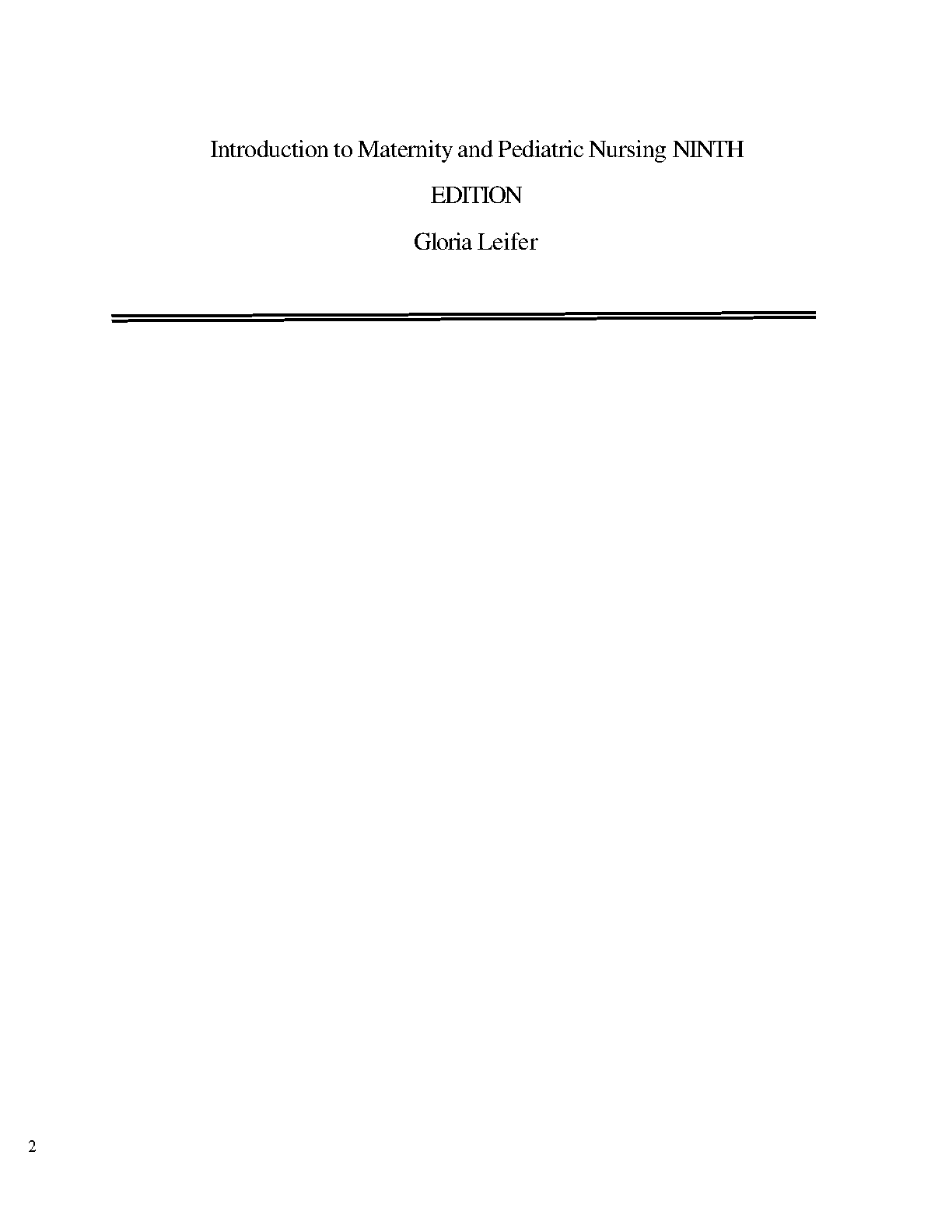 Maternity & Pediatric Nursing Test Bank 2026/27