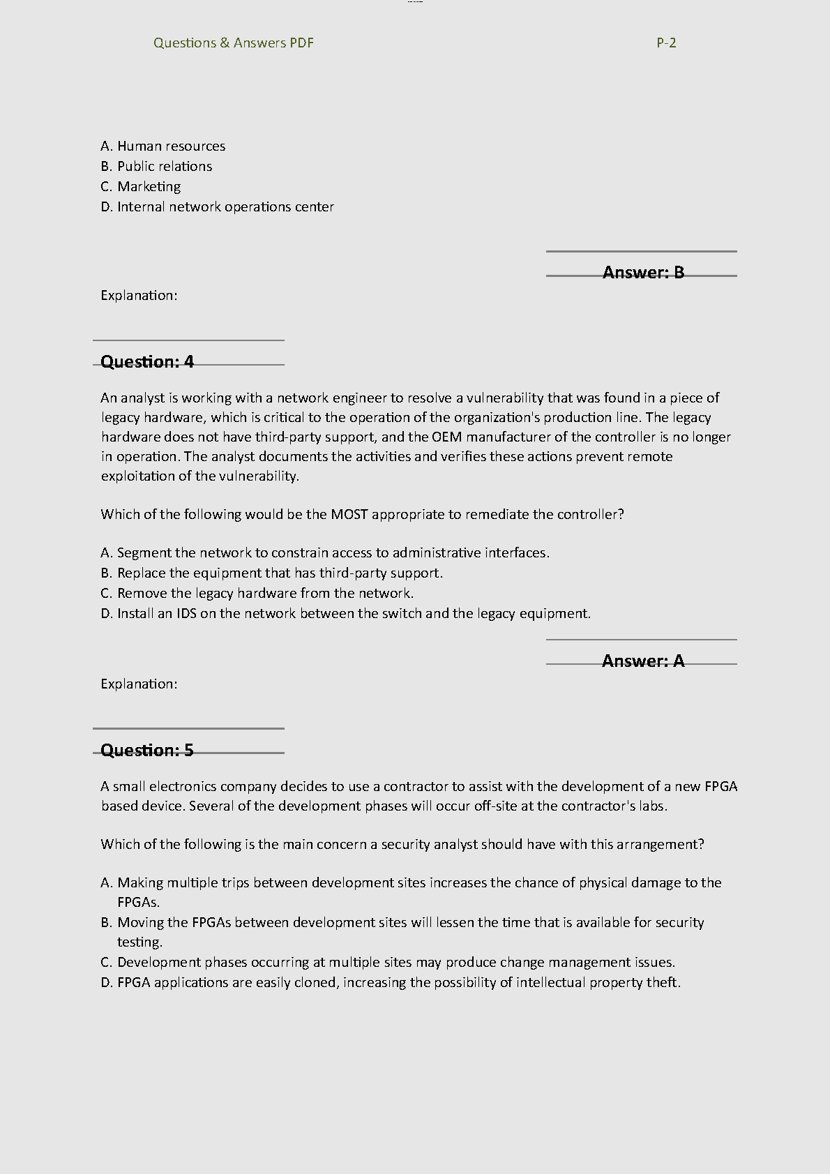 WGU D483 CySA+ Security Ops Final Exam Test Bank 2025/2026