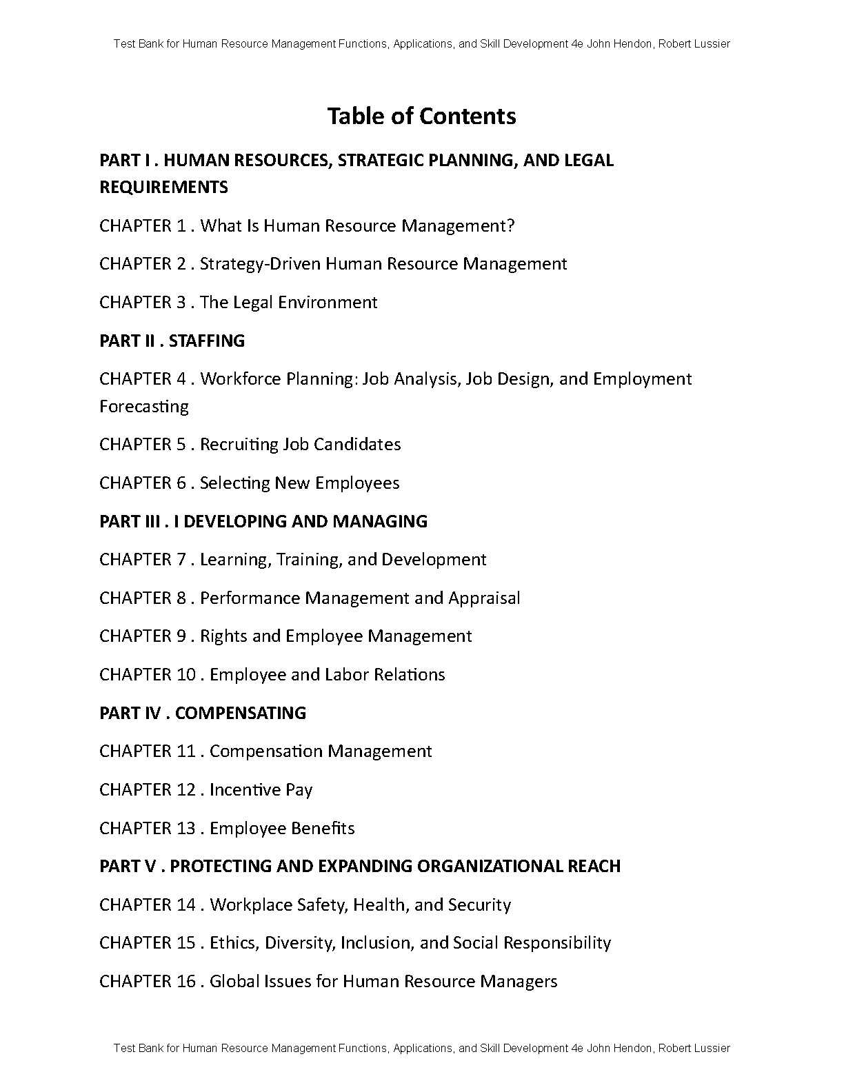 HRM Test Bank Hendon Lussier 4th Ed 1599 Questions IMG-3
