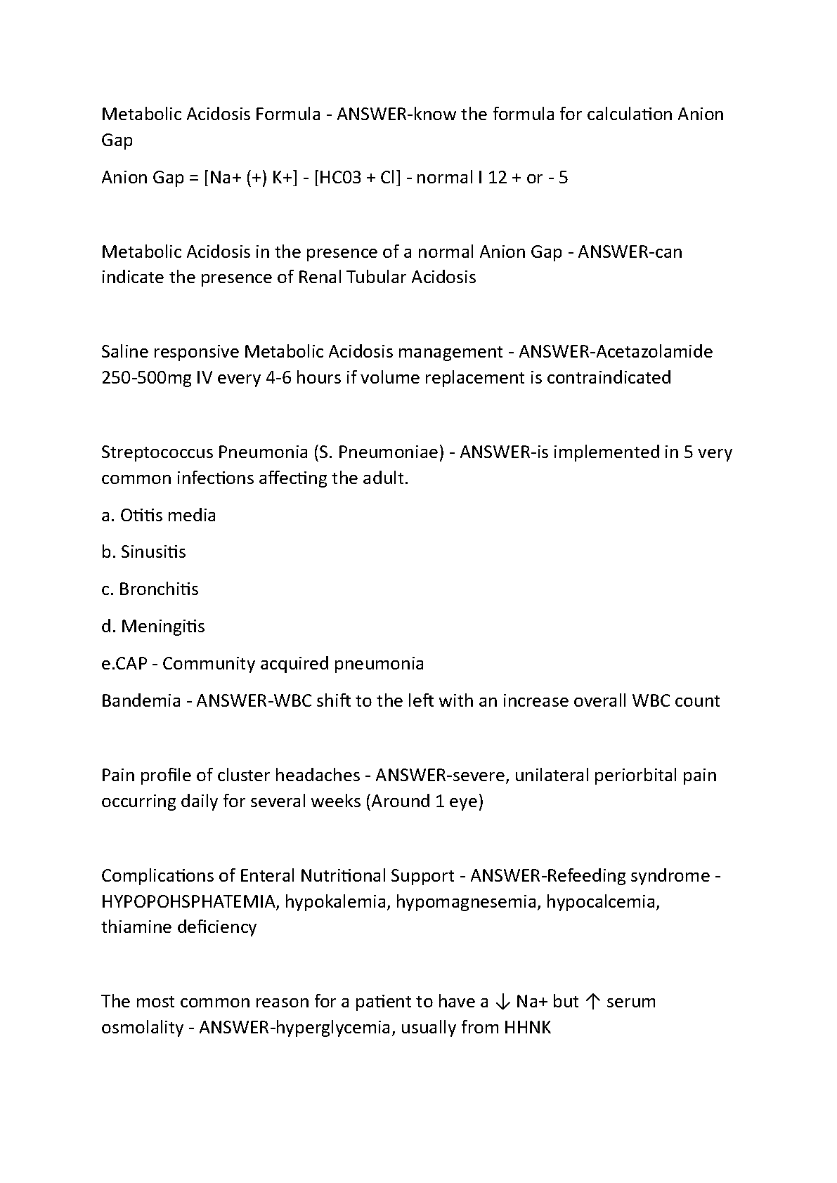 AGACNP ANCC Board Exam Prep Test Bank 2026/27