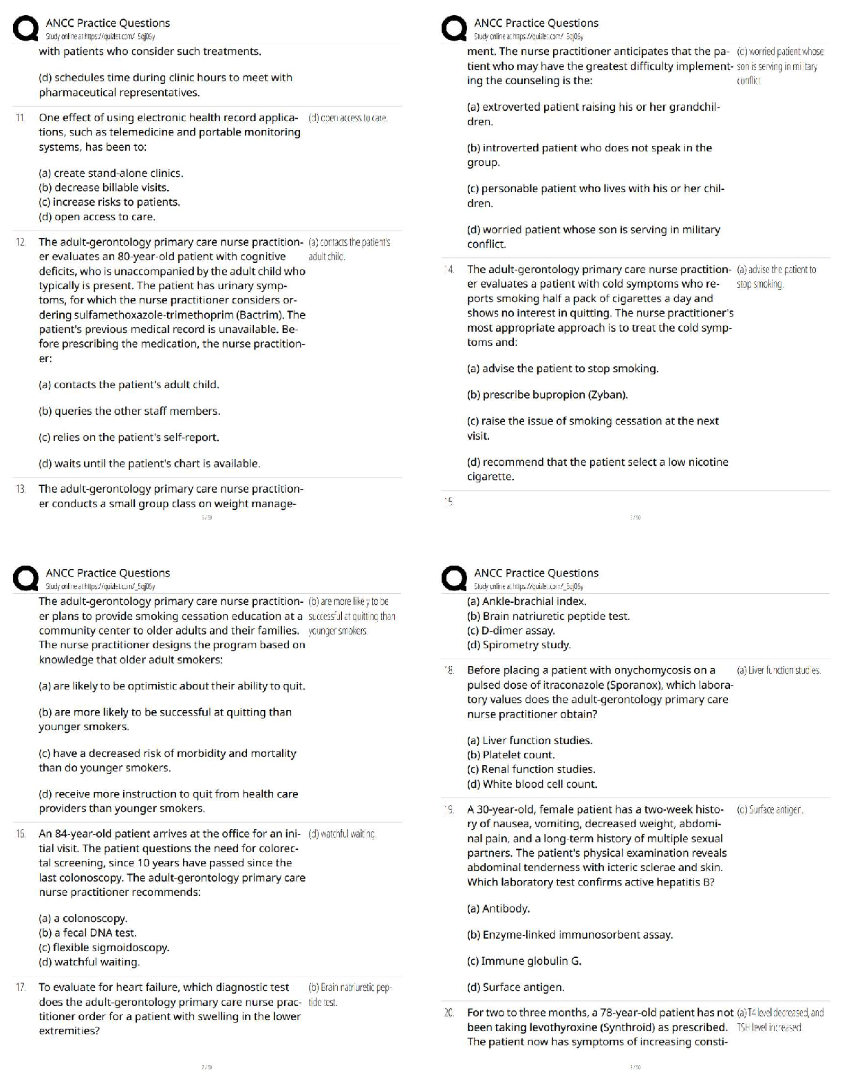 ANCC AGPCNP Test Bank 2026: Nurse Practitioner Exam Questions