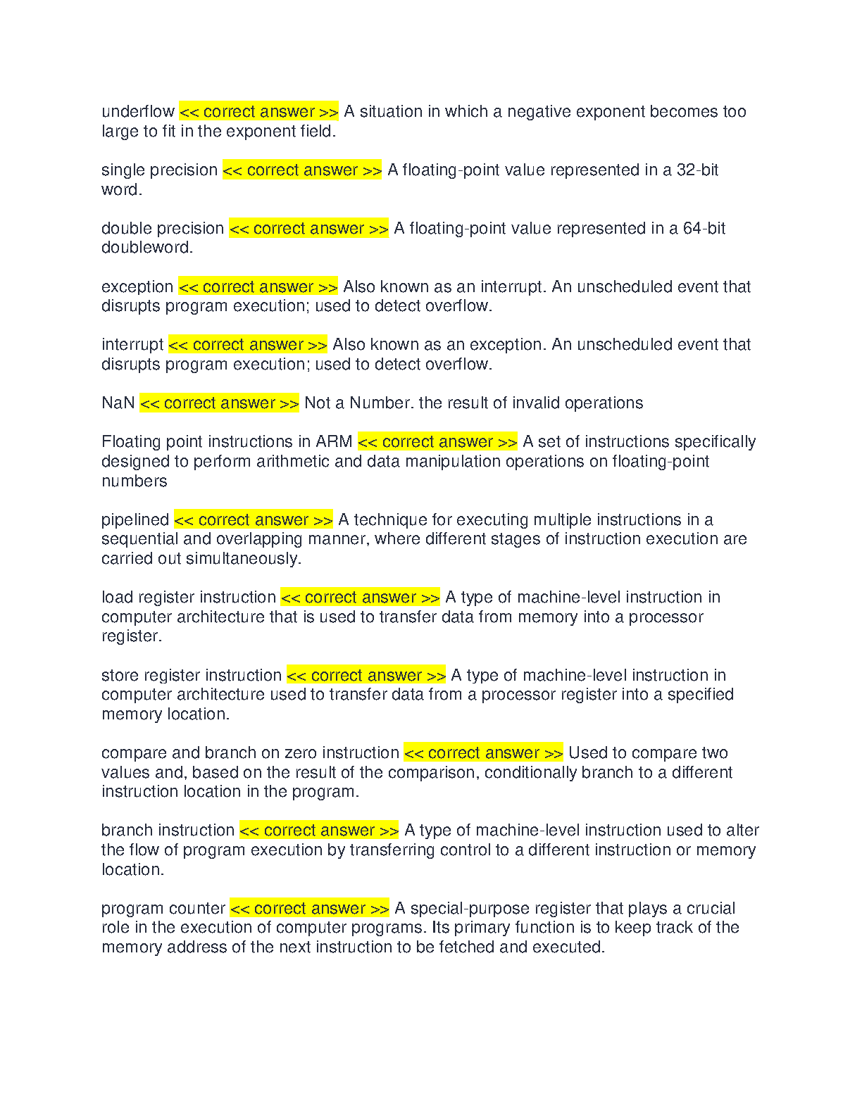 WGU C952 Computer Architecture Pre-Assessment Study Guide IMG-3