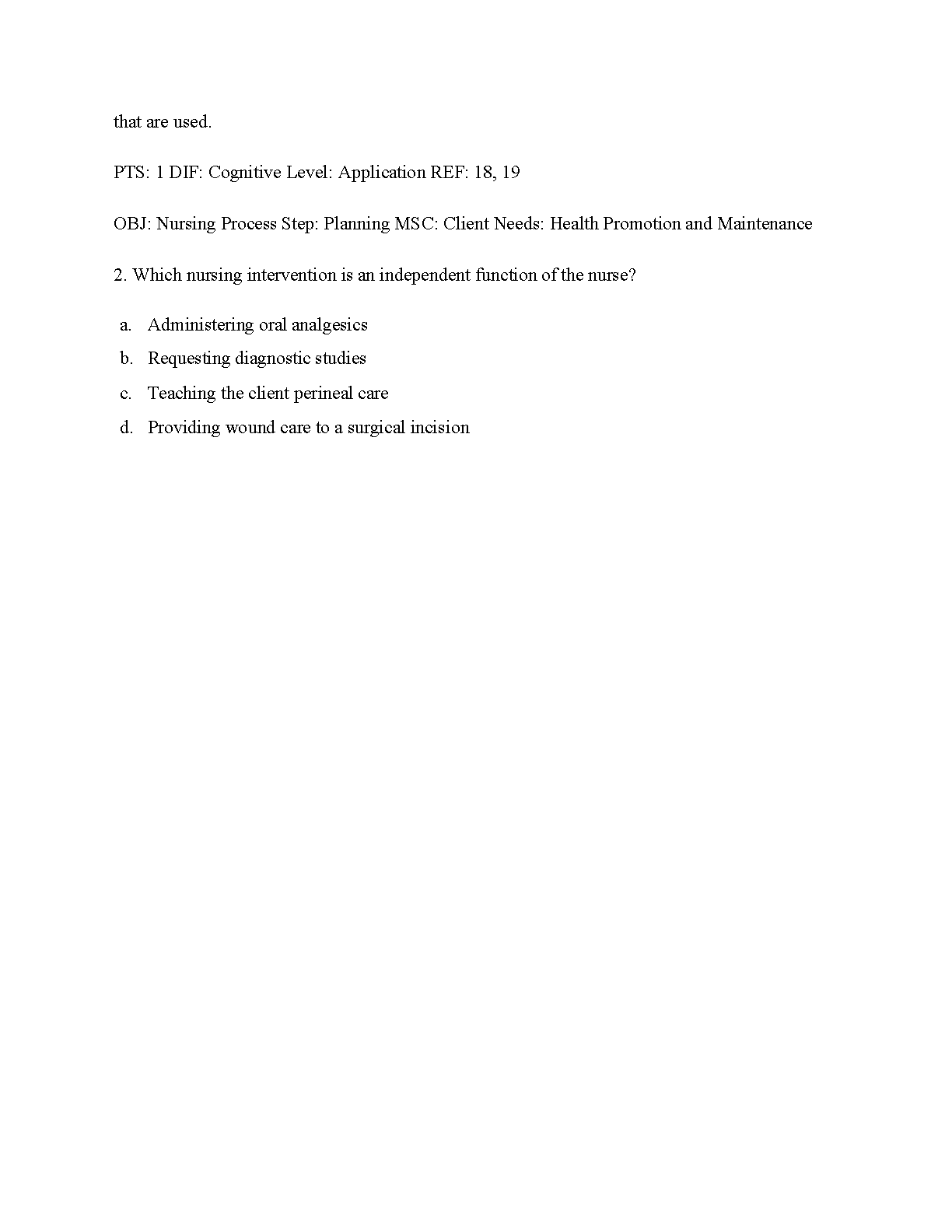 Maternity & Pediatric Nursing Test Bank 4th Ed 2026/27 IMG-3