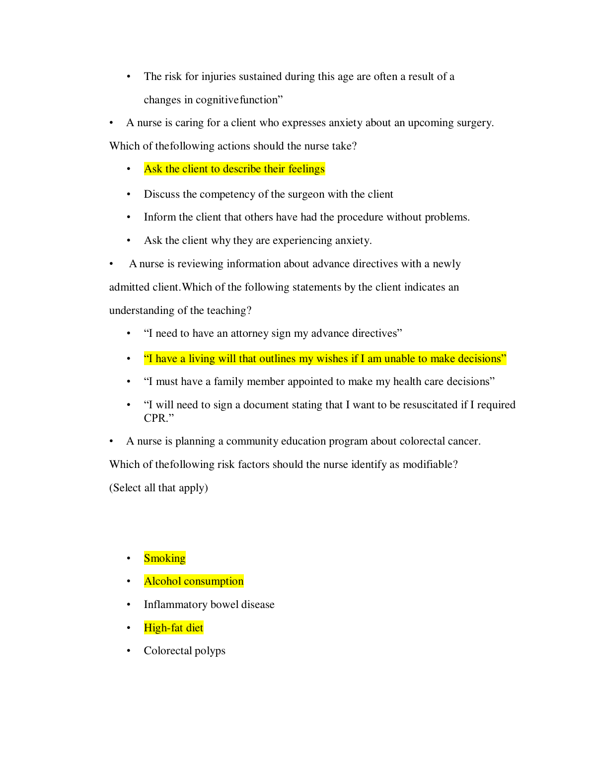 ATI Capstone Test Bank Nursing Exams 2026/2027