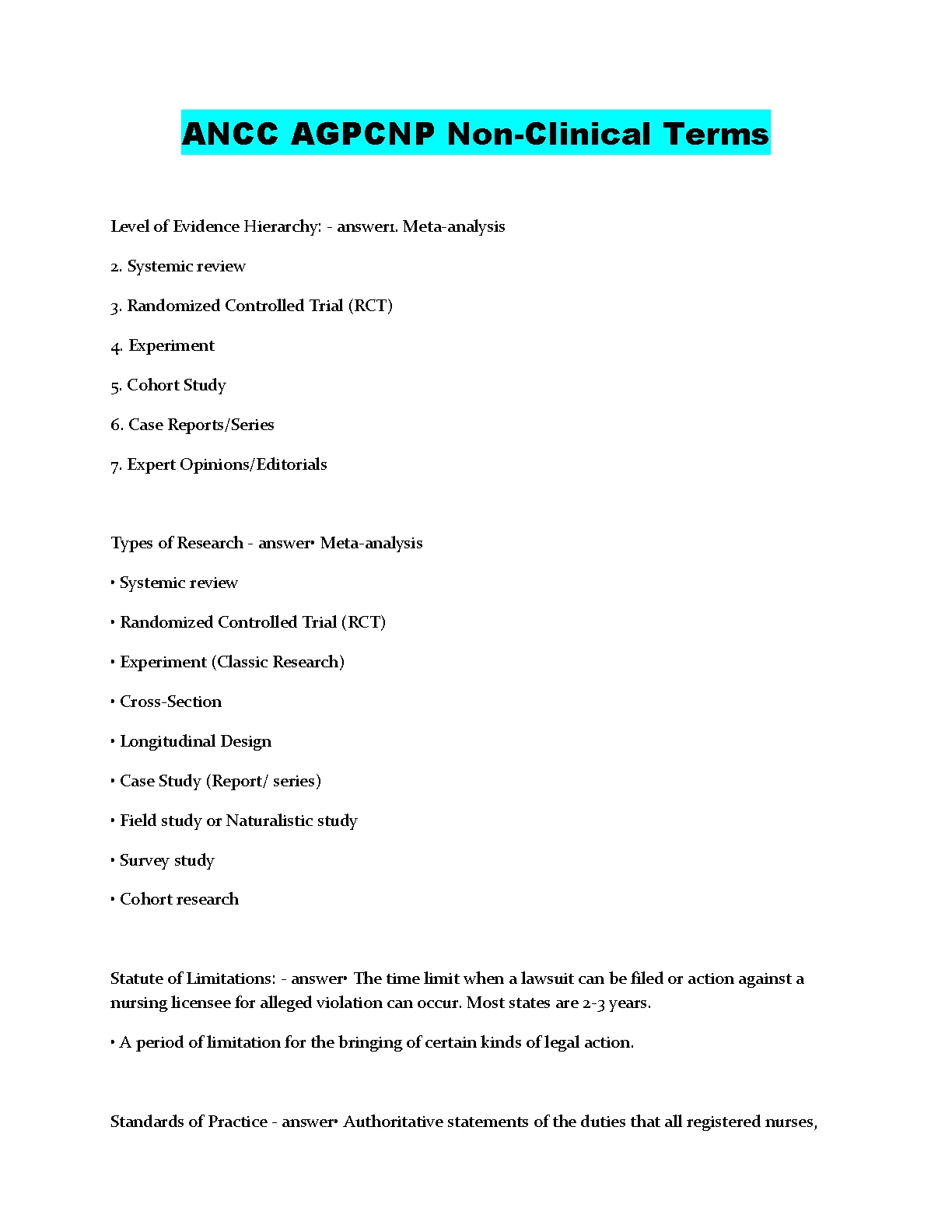 AGPCNP Non-Clinical Terms Exam Prep Guide 2026/27 IMG-1