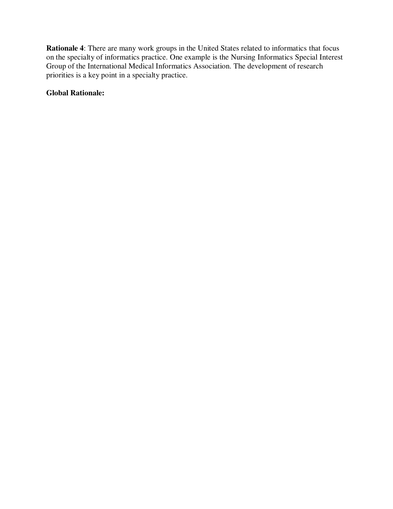 NURSING INFORMATICS AND THE FOUNDATION OF KNOWLEDGE