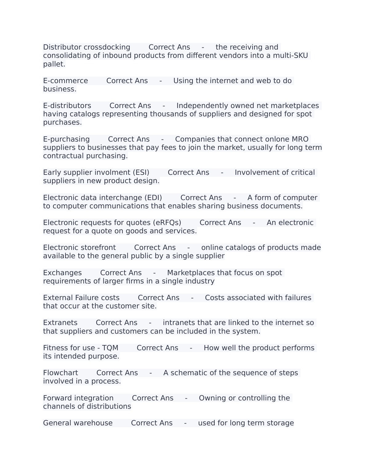 WGU C215 Operations Management Study Guide 2024/2025 IMG-3