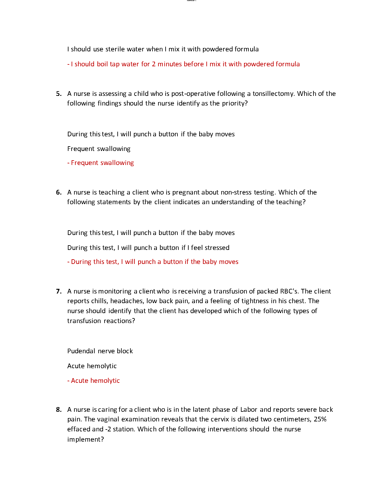 ATI RN Capstone Study Guide 2019 Practice Questions