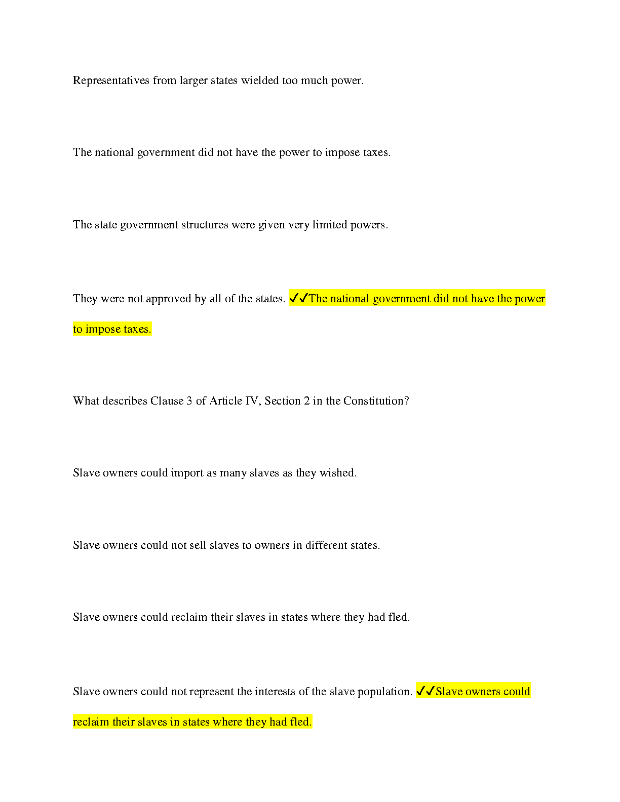 WGU C963 American Politics Quiz Answers 2023 IMG-3