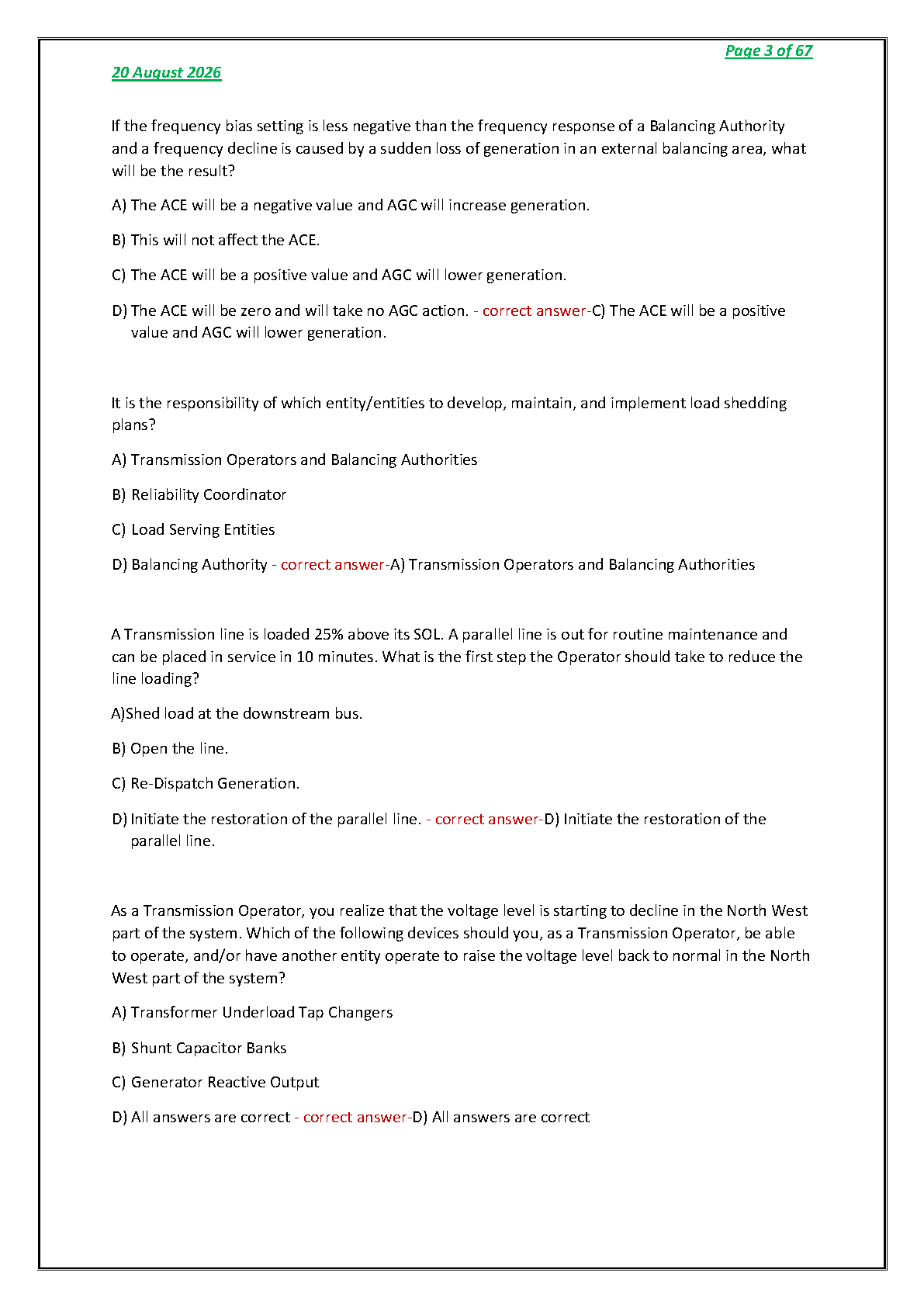 NERC CREL SOS Test Bank 2026-2027 Questions and Answers IMG-3