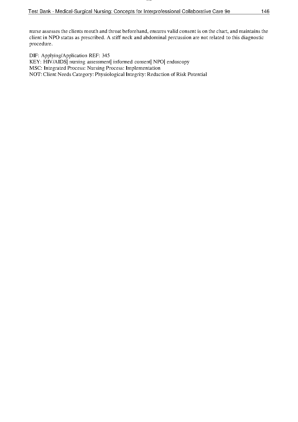 Ignatavicius Medical-Surgical Nursing 9th Edition TEST BANK IMG-1